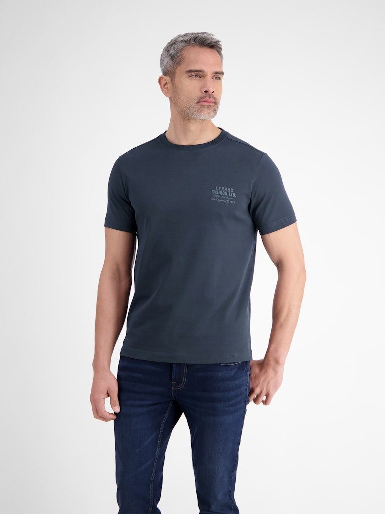 LERROS T-Shirt Rundhals, mit tonalem Print günstig online kaufen