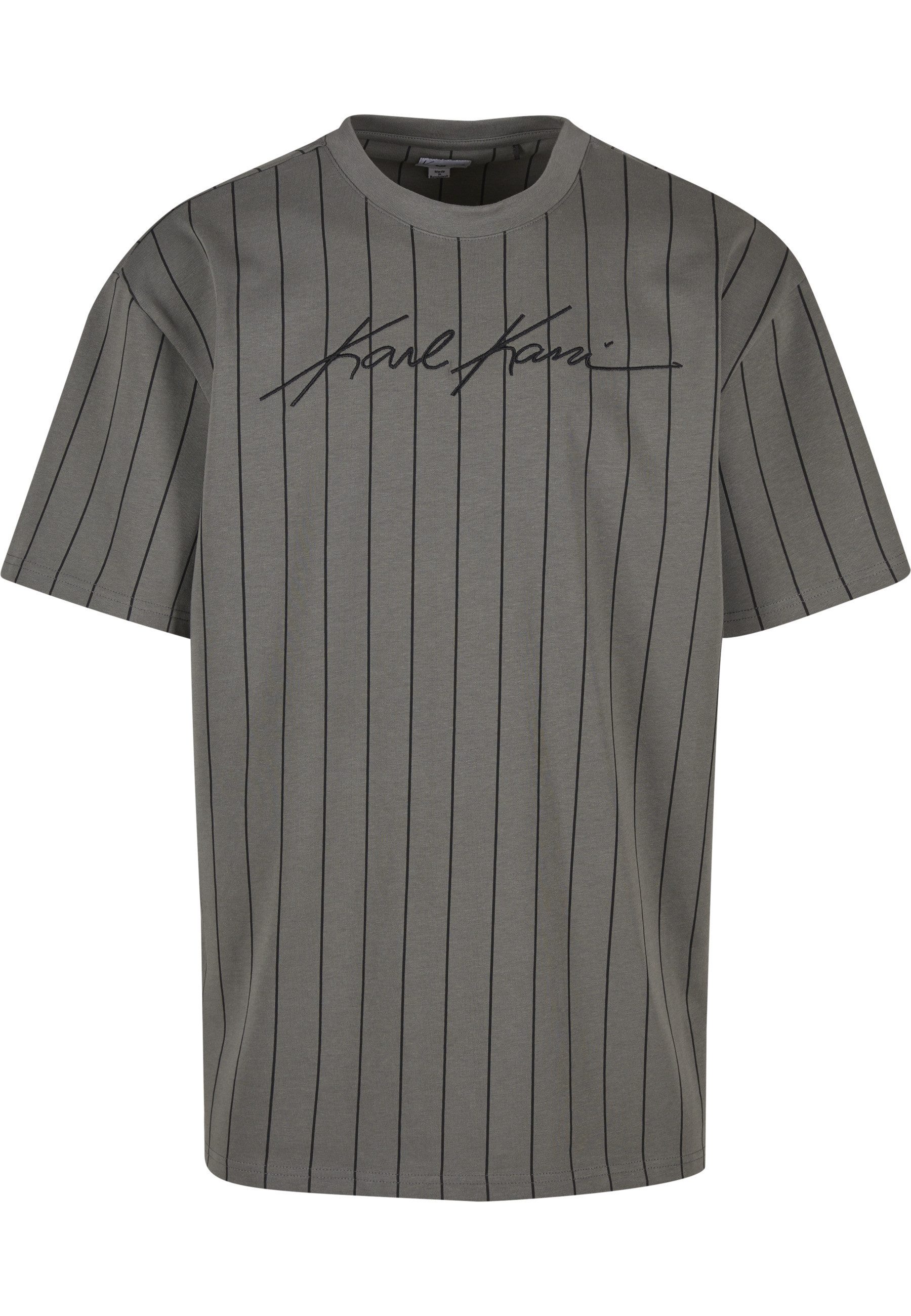 Karl Kani T-Shirt Karl Kani Autograph Pinstripe Jersey Boxy T-Shirt (1-tlg)