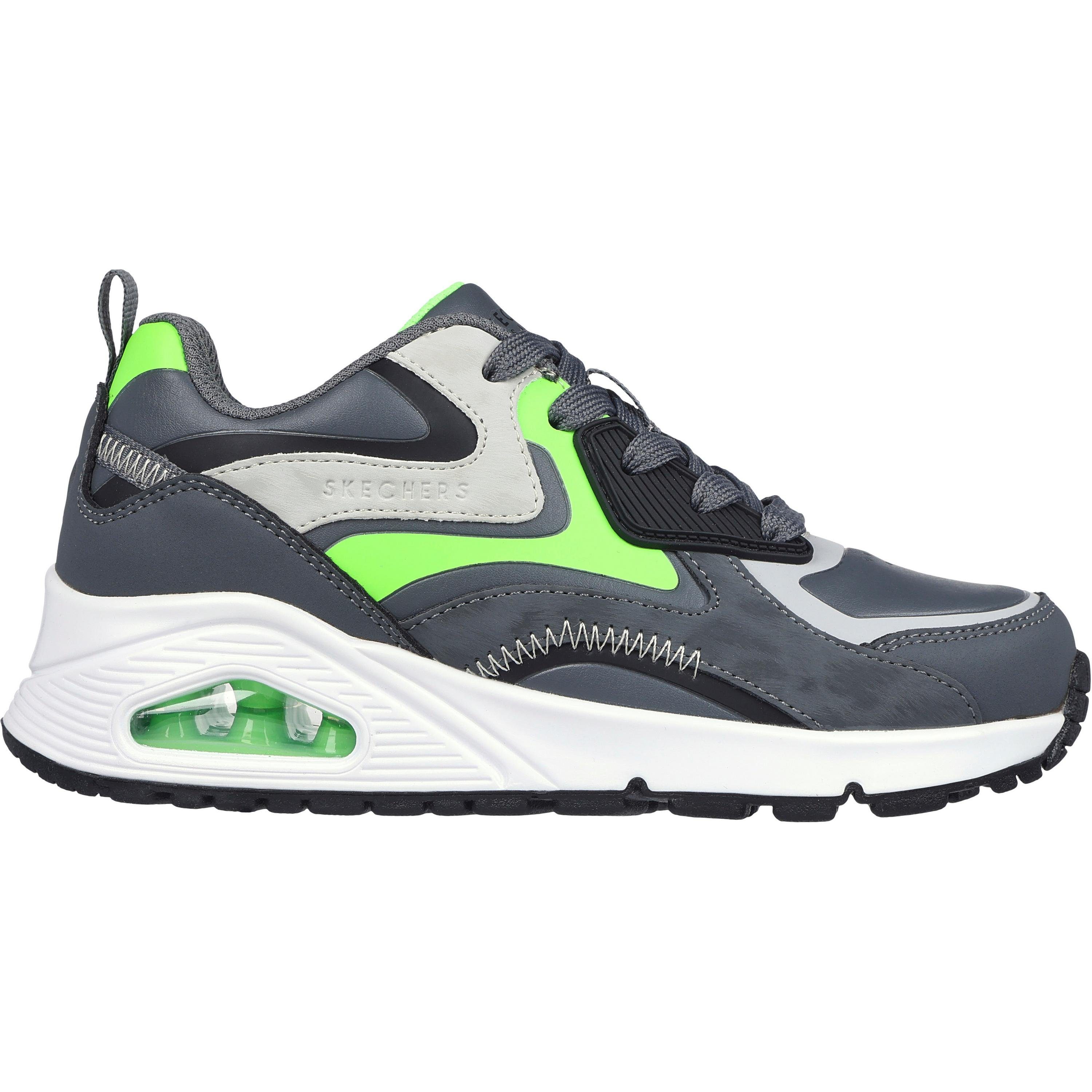 COLOR SURGE charcoal-green-gray Sneaker Skechers GEN1 UNO