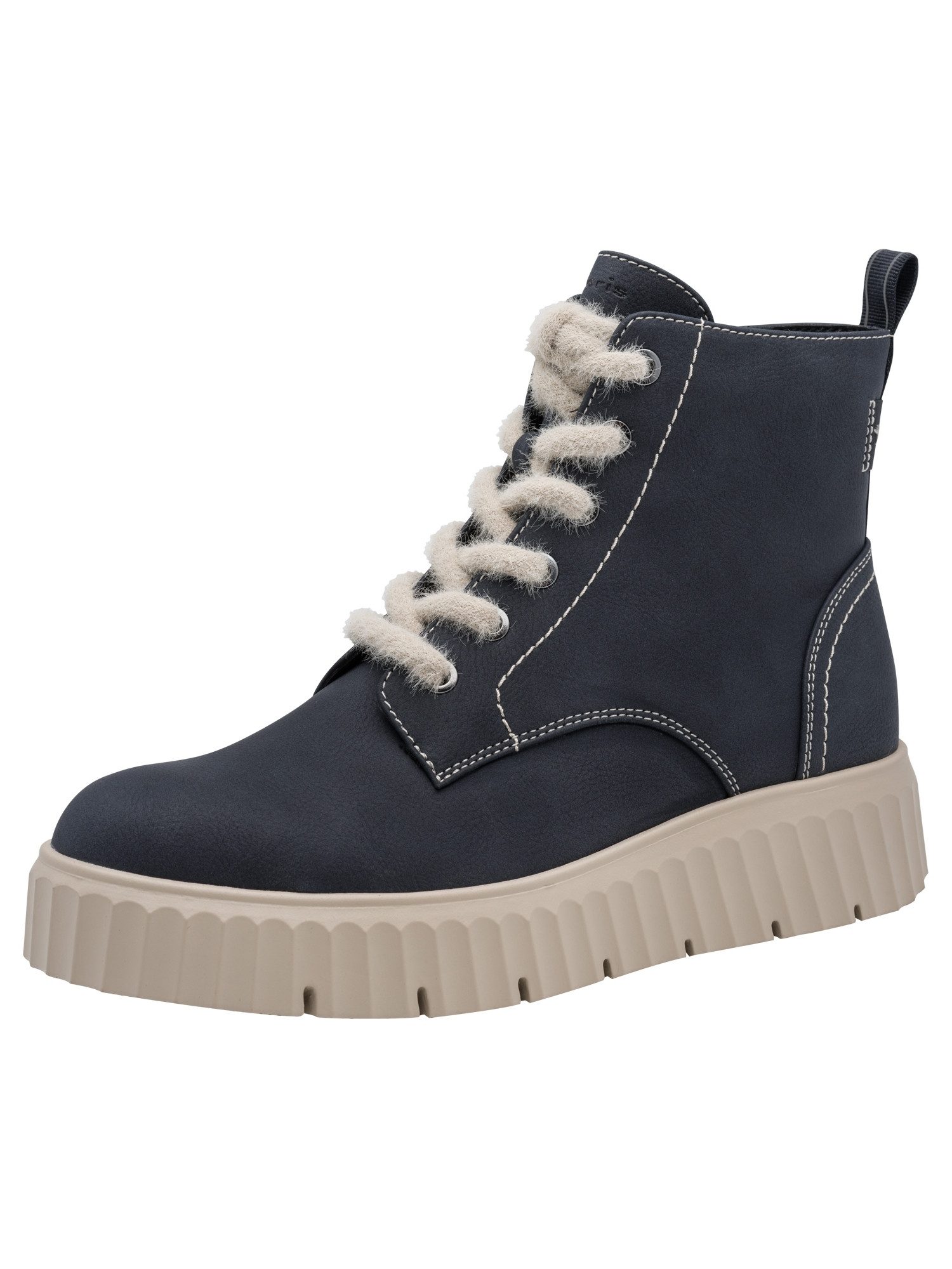 Tamaris rem.sock/TOUCHI, TOUCH-IT, Removable Sock Schnürstiefelette TOUCH-IT