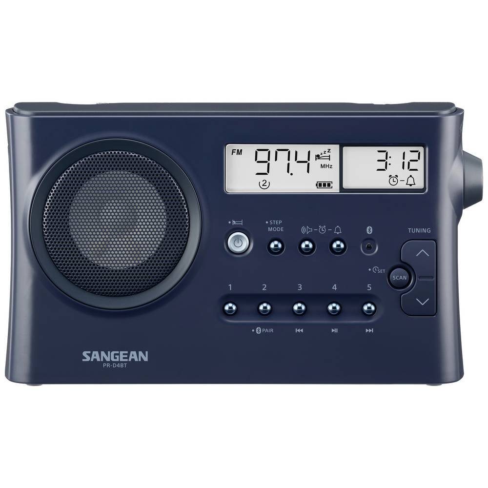 Sangean PR-DA BT Tischradio, Dark Blue A500490 Radio (Weckfunktion)