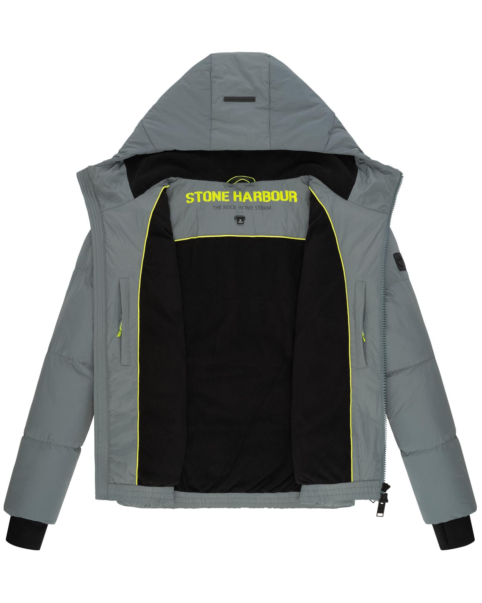 Stone Harbour Steppjacke Tayroos XX Gesteppte Herren Winterjacke mit Kapuze