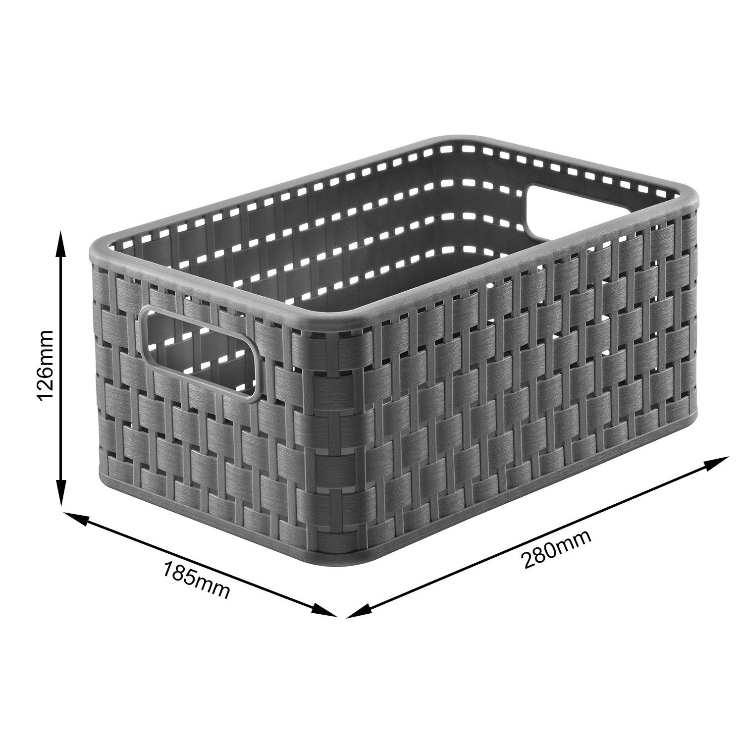 ROTHO Aufbewahrungsbox Country 3er-Set Aufbewahrungskörbe 6l günstig online kaufen
