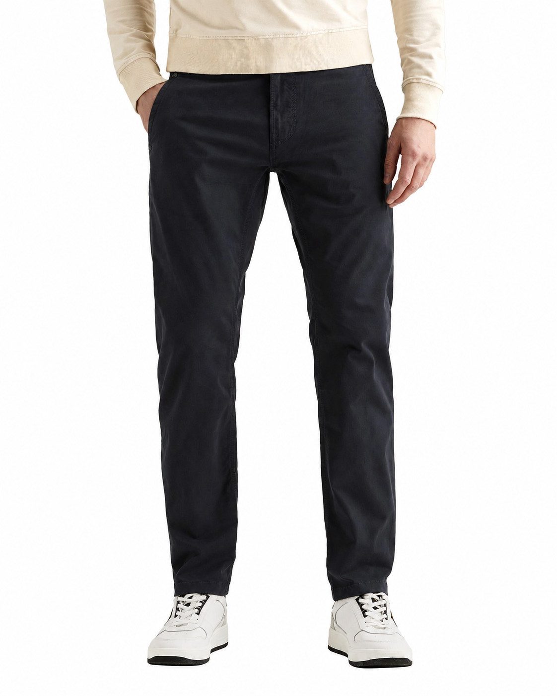 PME LEGEND Chinohose AMERICAN CLASSIC CHINO RELAXED FIT Herrenhose im Relaxed Fit mit Komfort-Stretch und wandelbaren Gesäßt