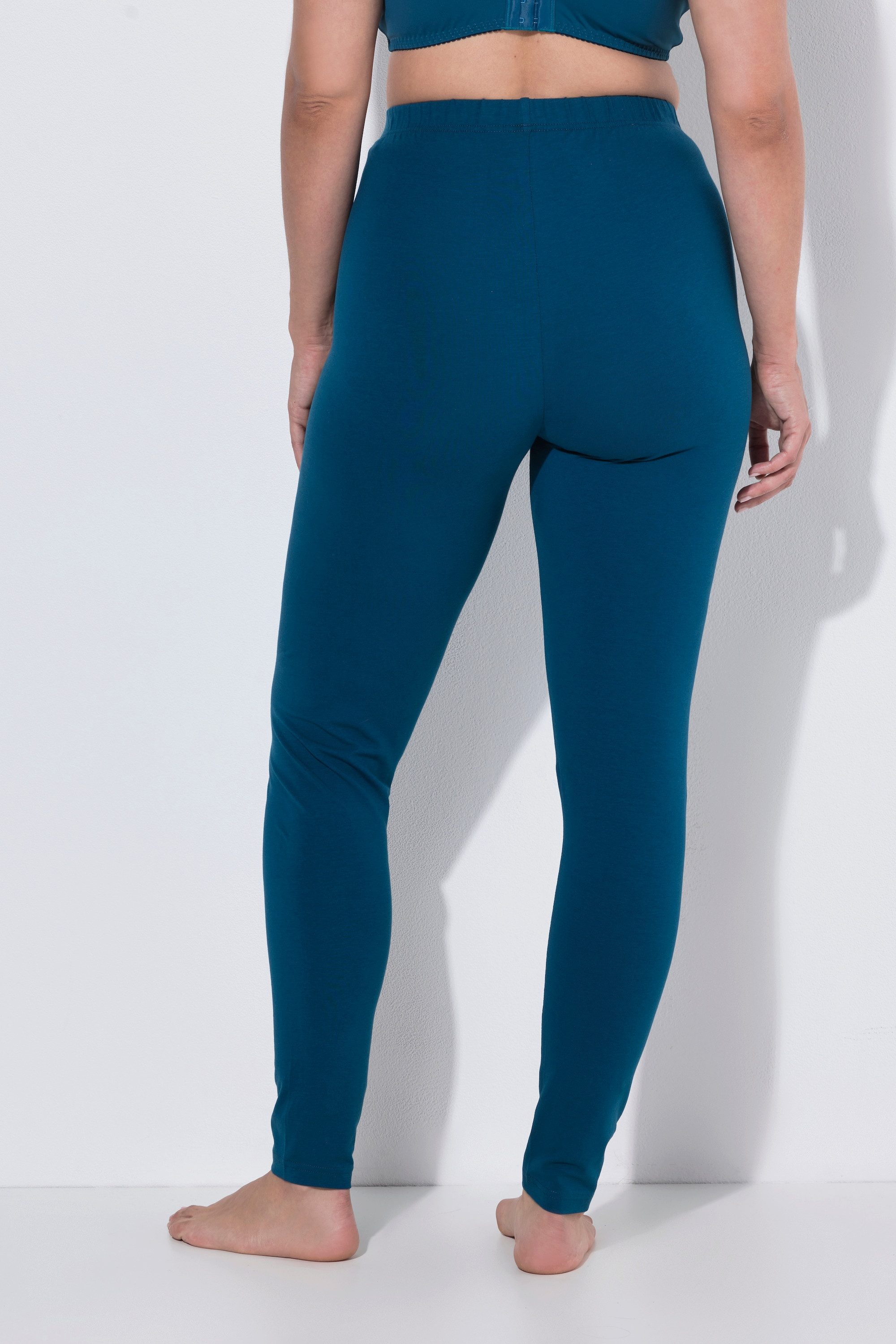 Ulla Popken Leggings Leggings Skinny Elastikbund OEKO-TEX Bestseller – Bild 3 von 4