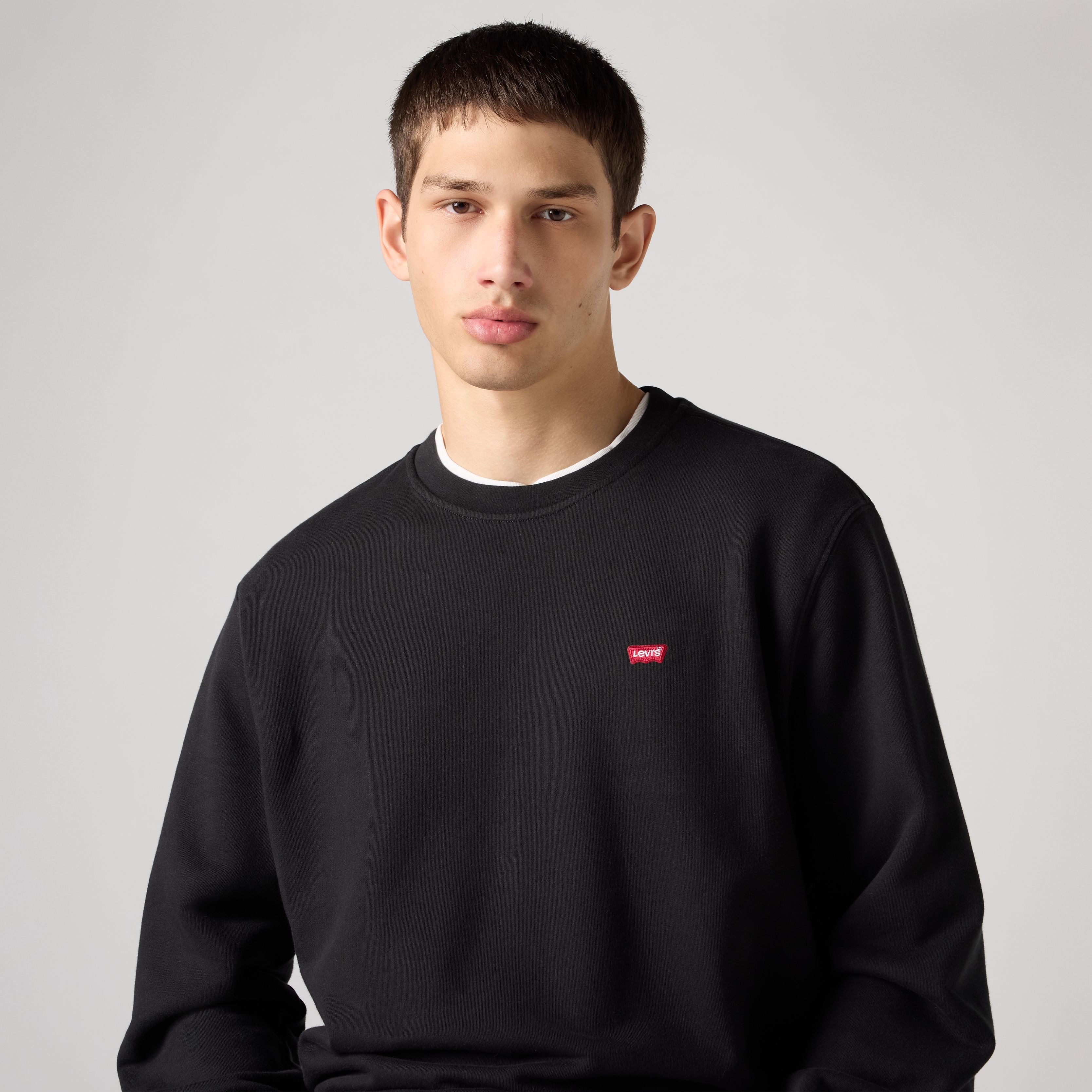 Levi's® Sweatshirt SWEATSHIRT NEW ORIGINAL CREW Innen weich angeraut