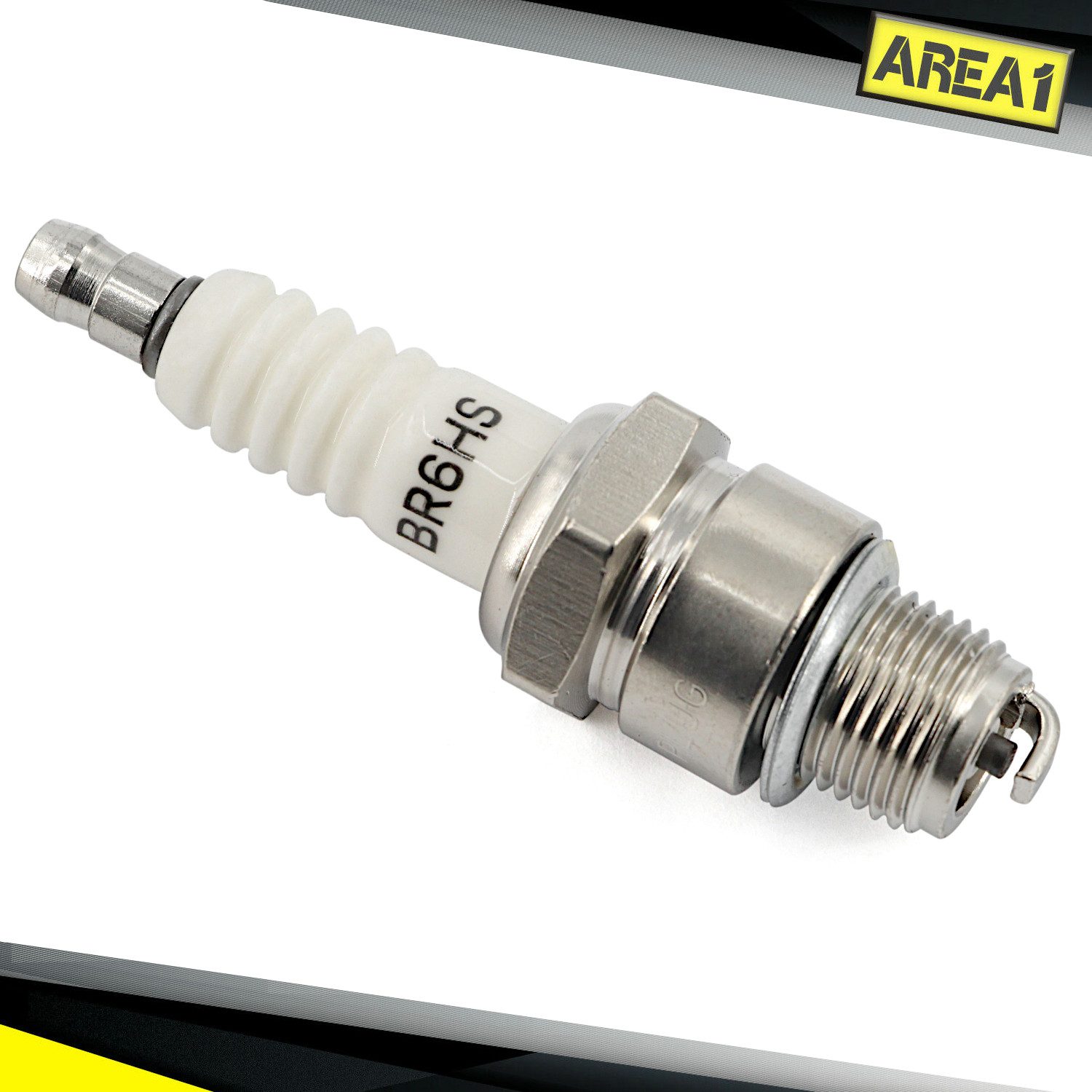 Area1 Zündkerze Motorroller Zündkerze Typ BR6HS (entstört) 25-50ccm