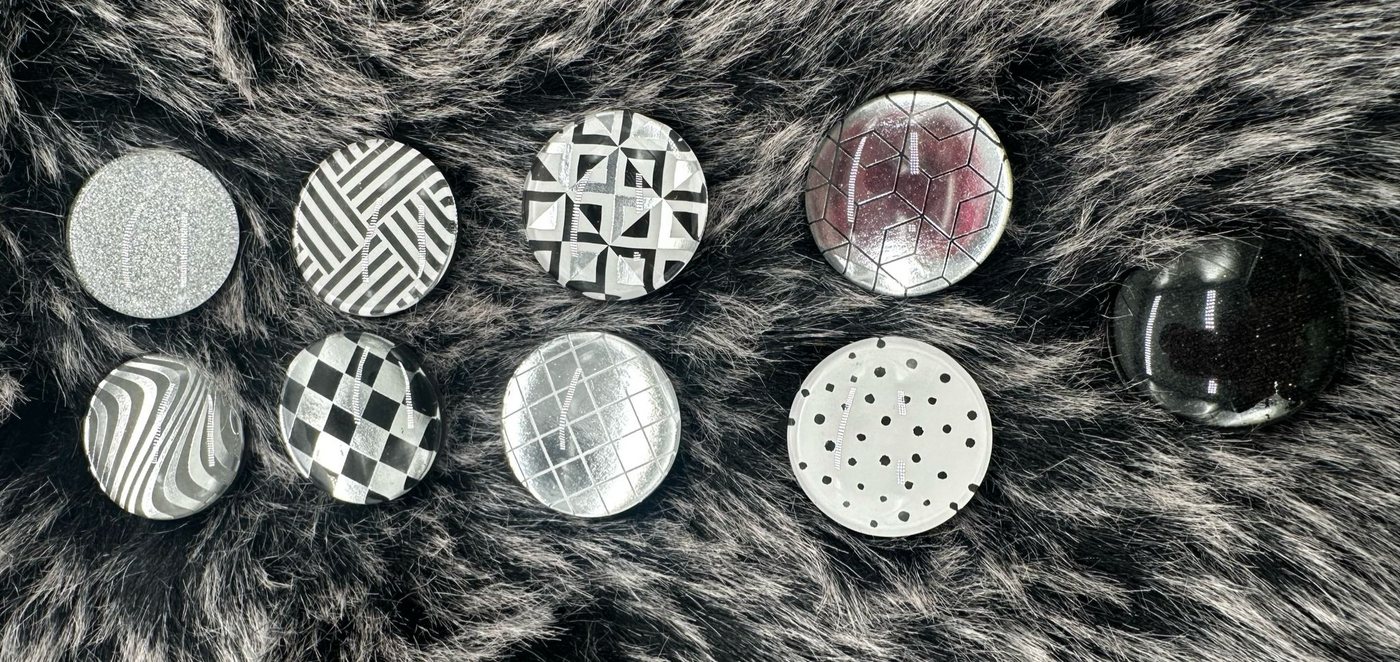 Thumbnail - Löwenthal Magnet Kühlschrankmagnete Dekorative für Kühlschrank Whiteboard (Set, 9-St., 9 x Kühlschrankmagnet), 9 Stück S...