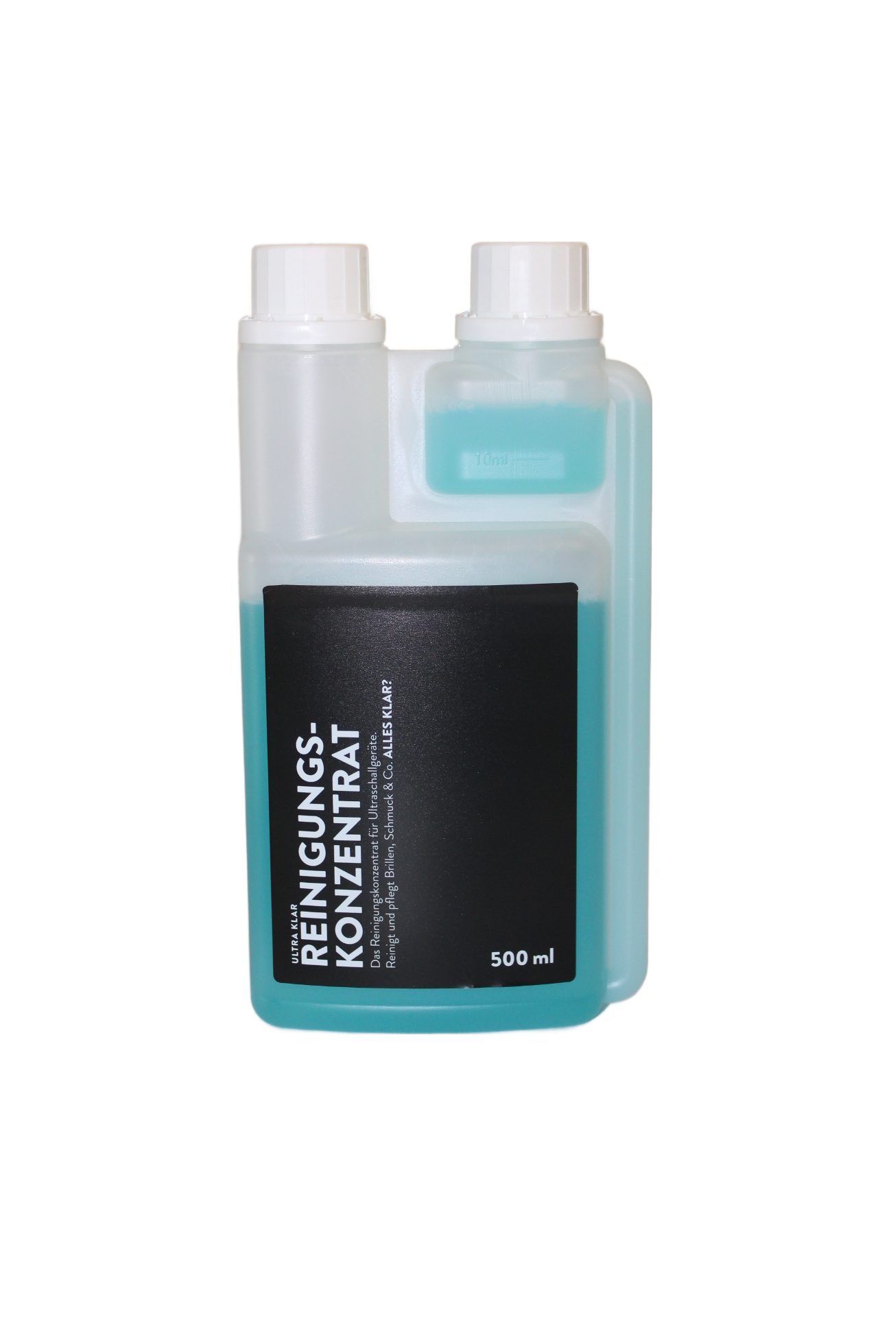 optiker-dietrich.de Ultraschallreiniger Konzentrat Dosierflasche 500ml Reinigungskonzentrat (1-St)