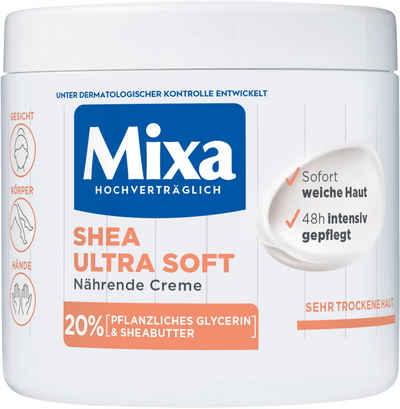 Mixa Körpercreme Mixa Shea Ultra Soft, sensitive Pflege