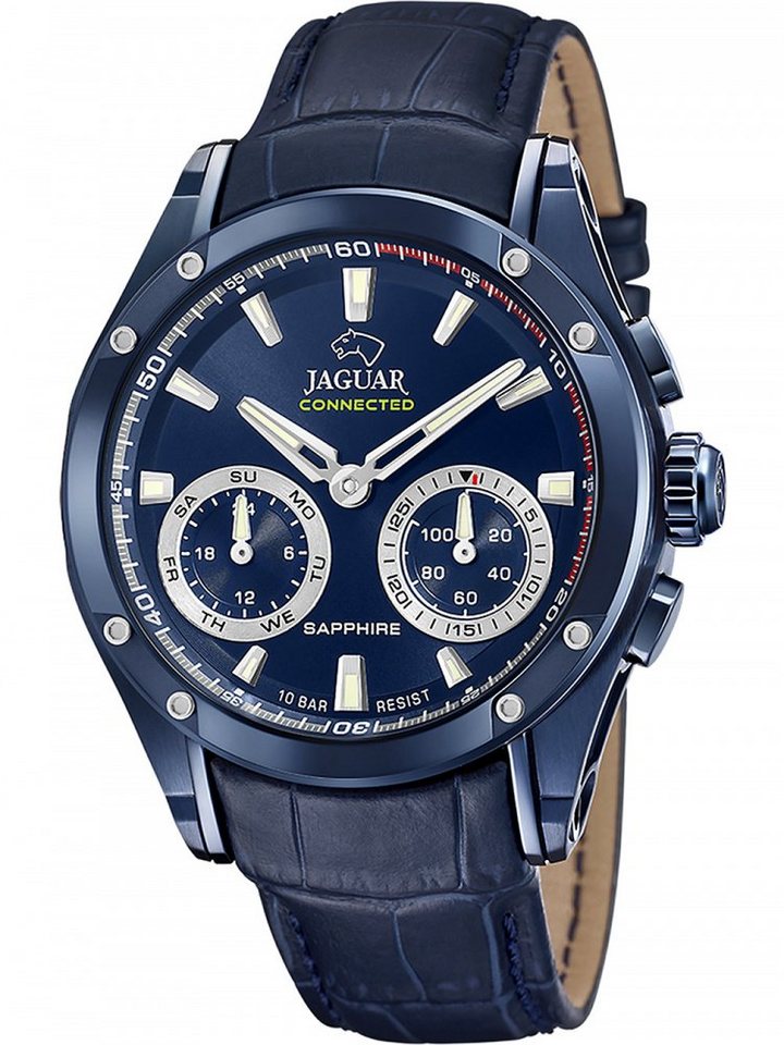 Jaguar Quarzuhr Jaguar J961/1 Connected Hybrid Special Edition 46mm 10ATM