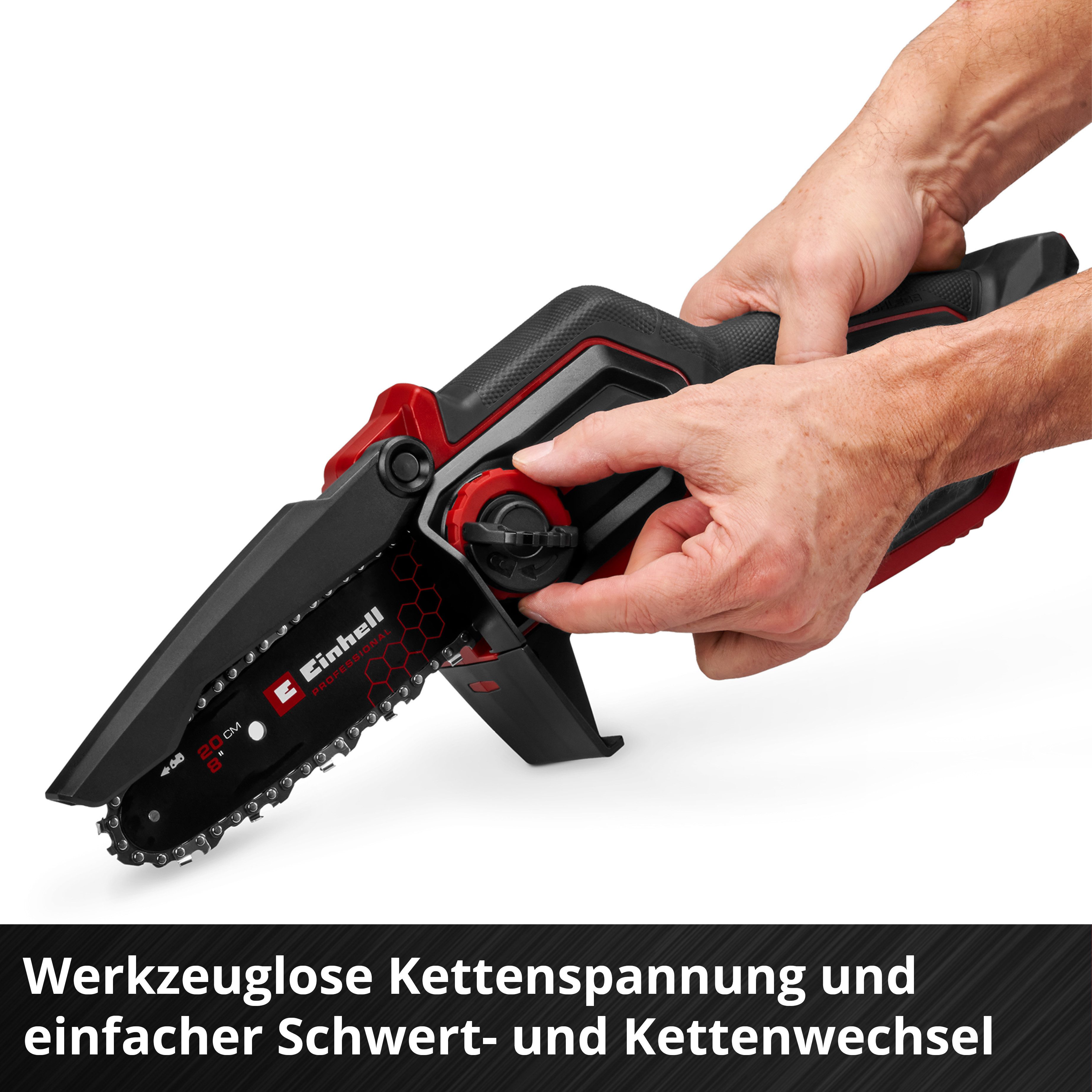 Einhell Akku-Astschere GP-PS 18/20 Li BL-Solo, ohne Akku und Ladegerät – Bild 4 von 5