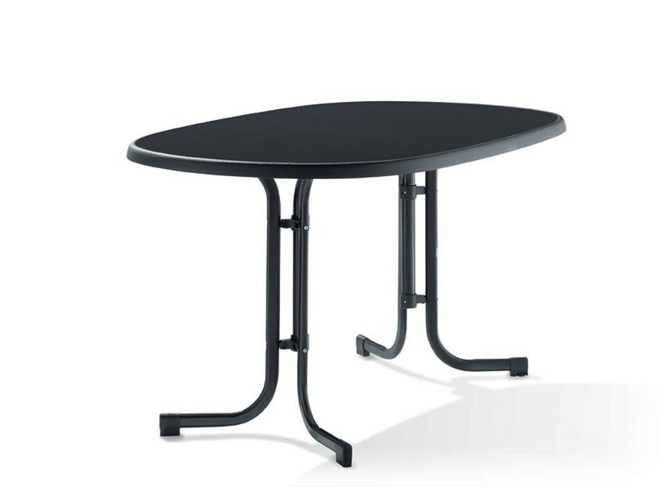 Klapptisch in Schiefer anthrazit, mecalit®-PRO - 138x72x88cm (BxHxT)