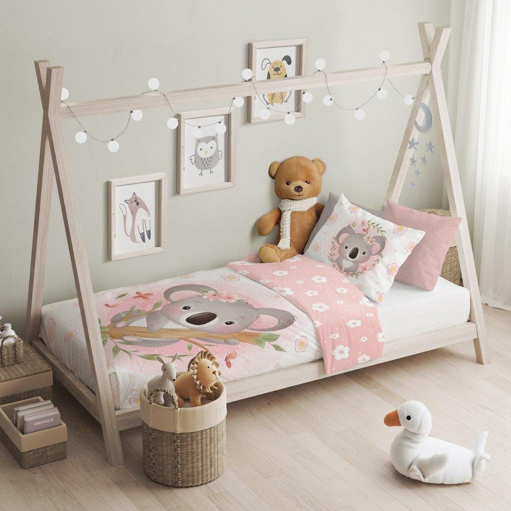 texpot Bettwäsche Kinderbettwäsche Koala bedruckt Garnitur, günstig online kaufen