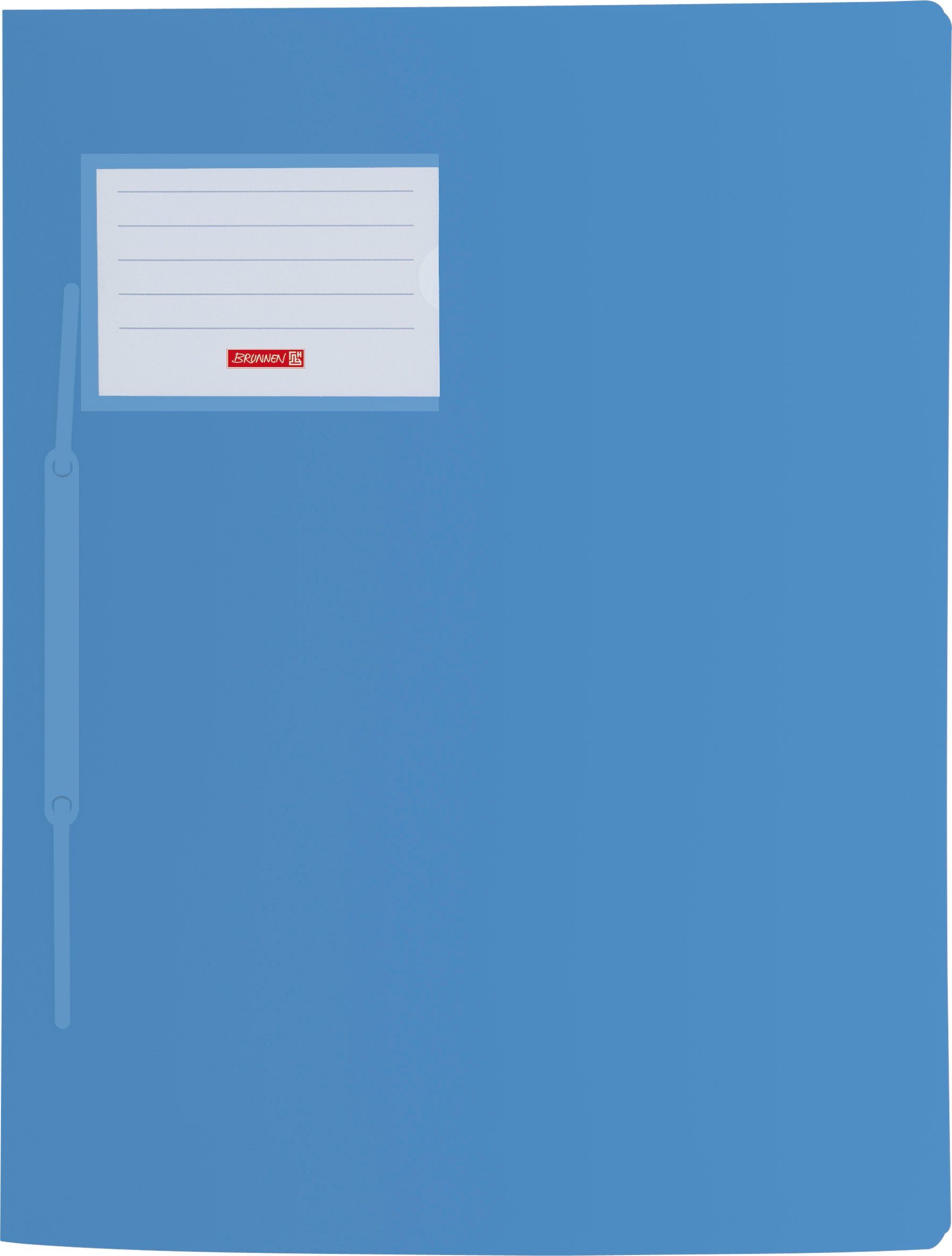 BRUNNEN Hefter BRUNNEN 102015031 Schnellhefter FACT!pp blau pastell