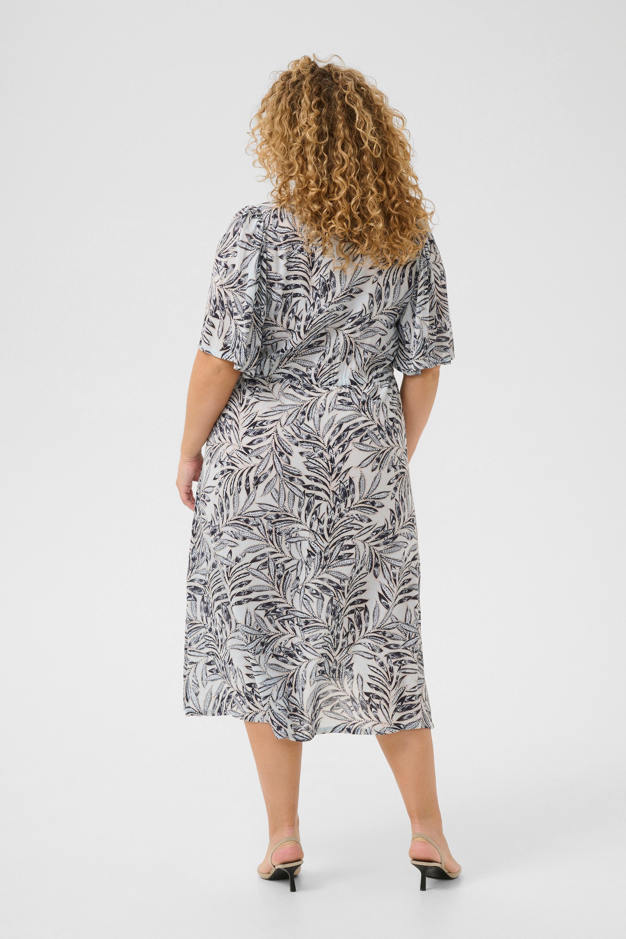KAFFE Curve Blusenkleid Kleid KCami Große günstig online kaufen