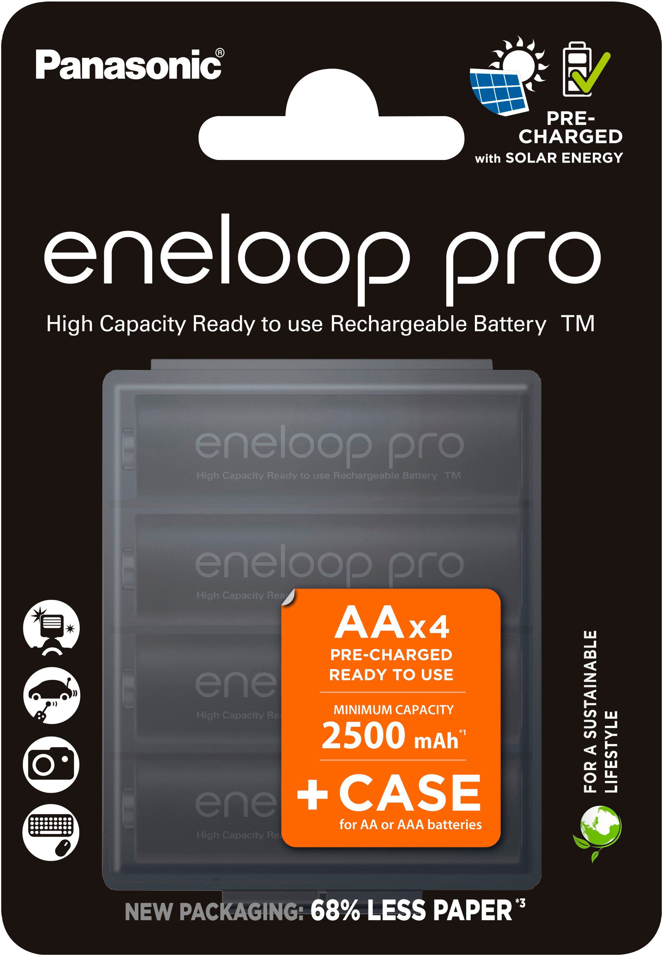 eneloop pro AA 2500mAh Akkupacks