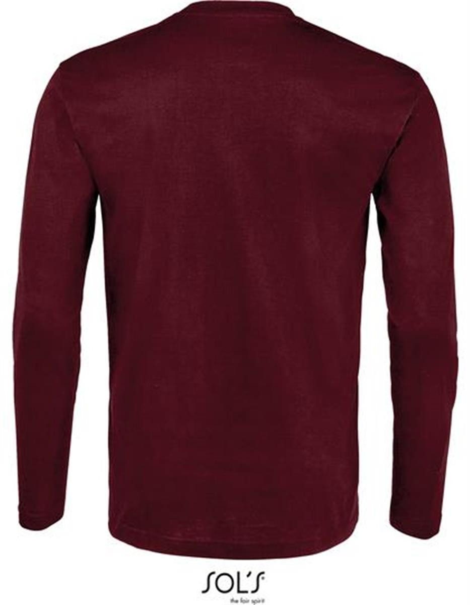 SOLS Langarmshirt Langarm Monarch Herren T-Shirt