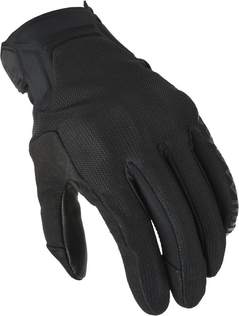 Macna Motorradhandschuhe Obtain Damen Motorrad Lederhandschuhe kurze Stulpe,Touchscreenbedienung möglich