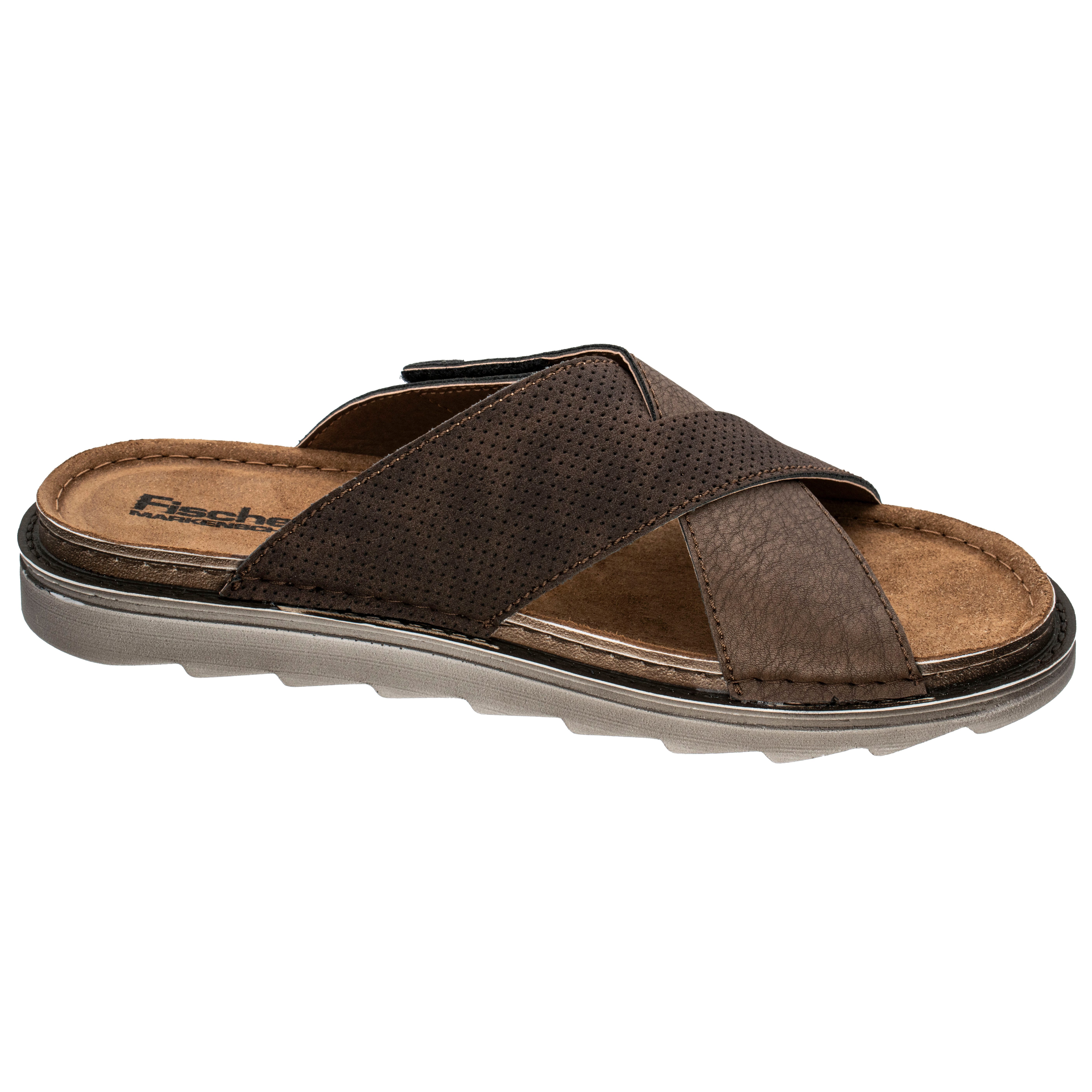 Fischer-Markenschuh Lars Pantolette aus Nappalino, mit günstig online kaufen