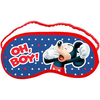 Seven Polska Schlafmaske Disney Kinder Augenmaske Schlafbrille Auto Augenbinde Minnie Mickey, 1-tlg., Mouse