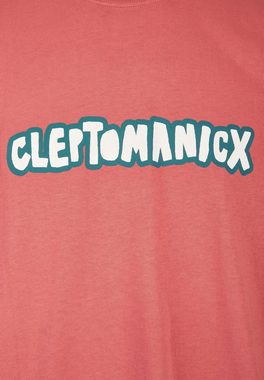 Cleptomanicx T-Shirt Clepto Oldschool mit coolem Markenprint