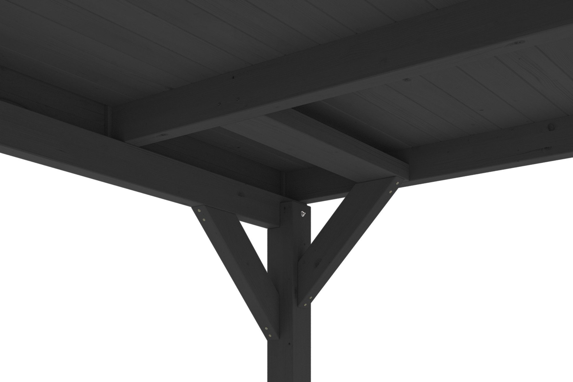 Skanholz Einzelcarport Grunewald, BxT: 321x554 cm, 243 cm Einfahrtshöhe