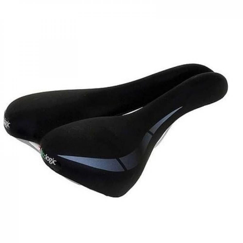 Velo Fahrradsattel VELO Herren-Sattel biologic, schwarz