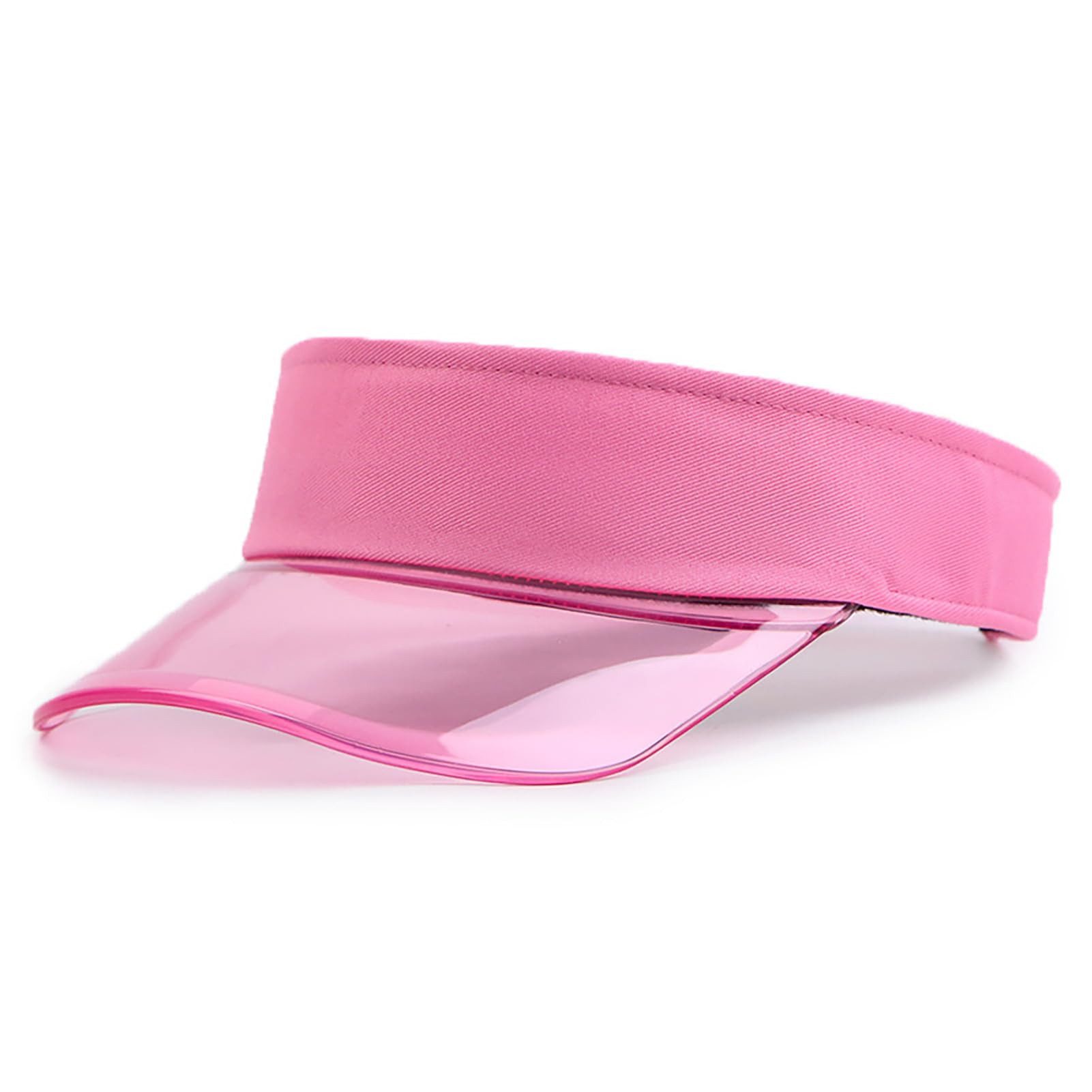 Zaewry Strohhut Sonnenvisier Sonnenhut Damen Visor Cap Sport Sonnenschutz Strand Sonnenblenden Hut UV Schutz Kappe Sommer für Golf Tennis