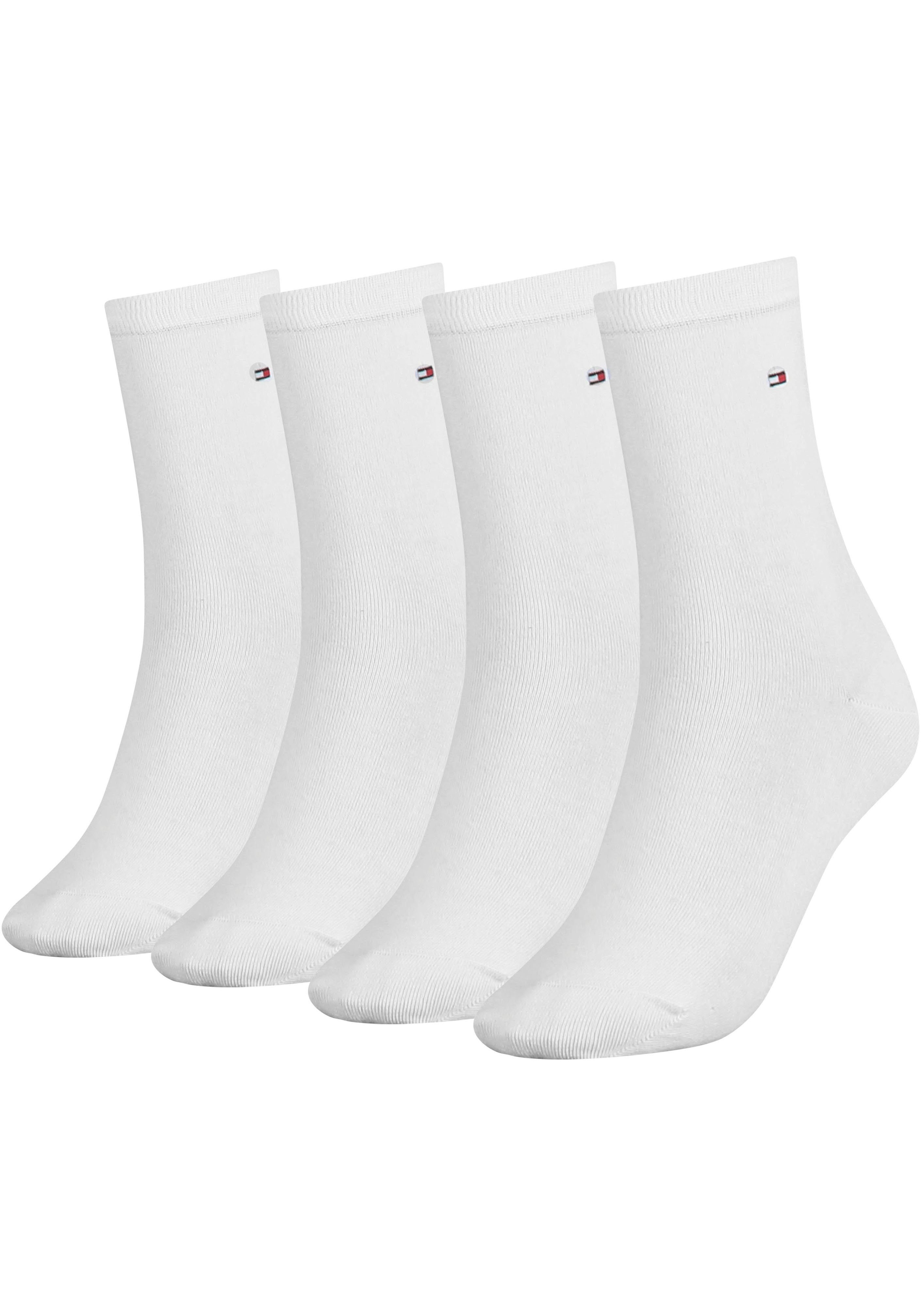 ECOM 4P WOMEN (4-Paar) Tommy TH SOCK white Hilfiger Socken