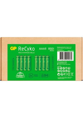 GP Batteries »AAA Akku NiMH 850 mAh ReCyko 12V 8 St...