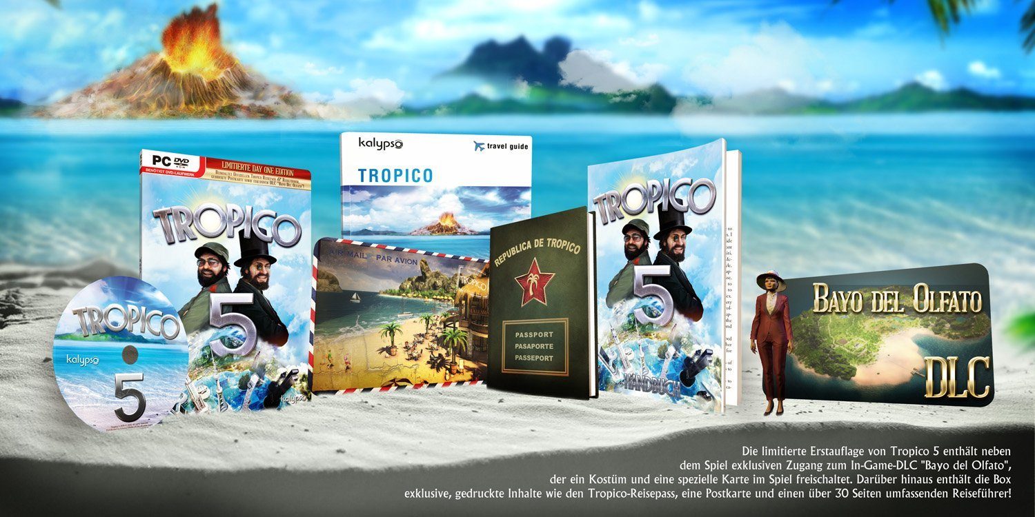 PC DVD Tropico 5 PC