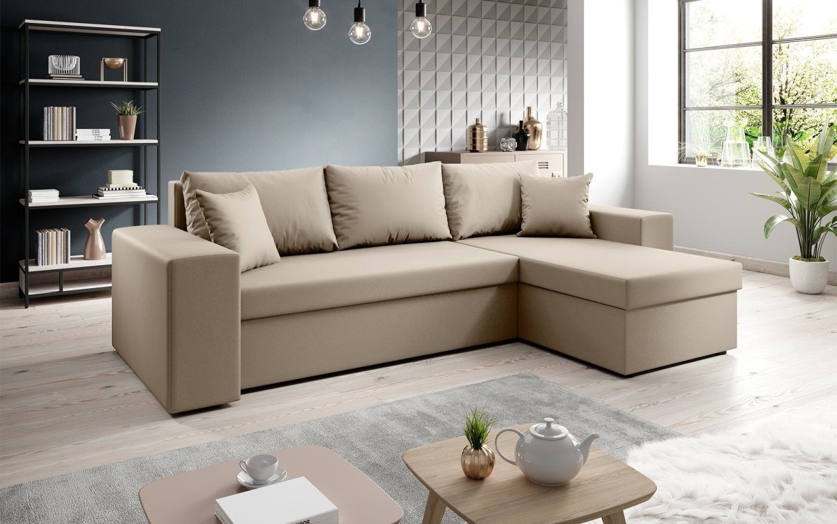 Luxusbetten24 Schlafsofa Designer Sofa Denver, mit günstig online kaufen