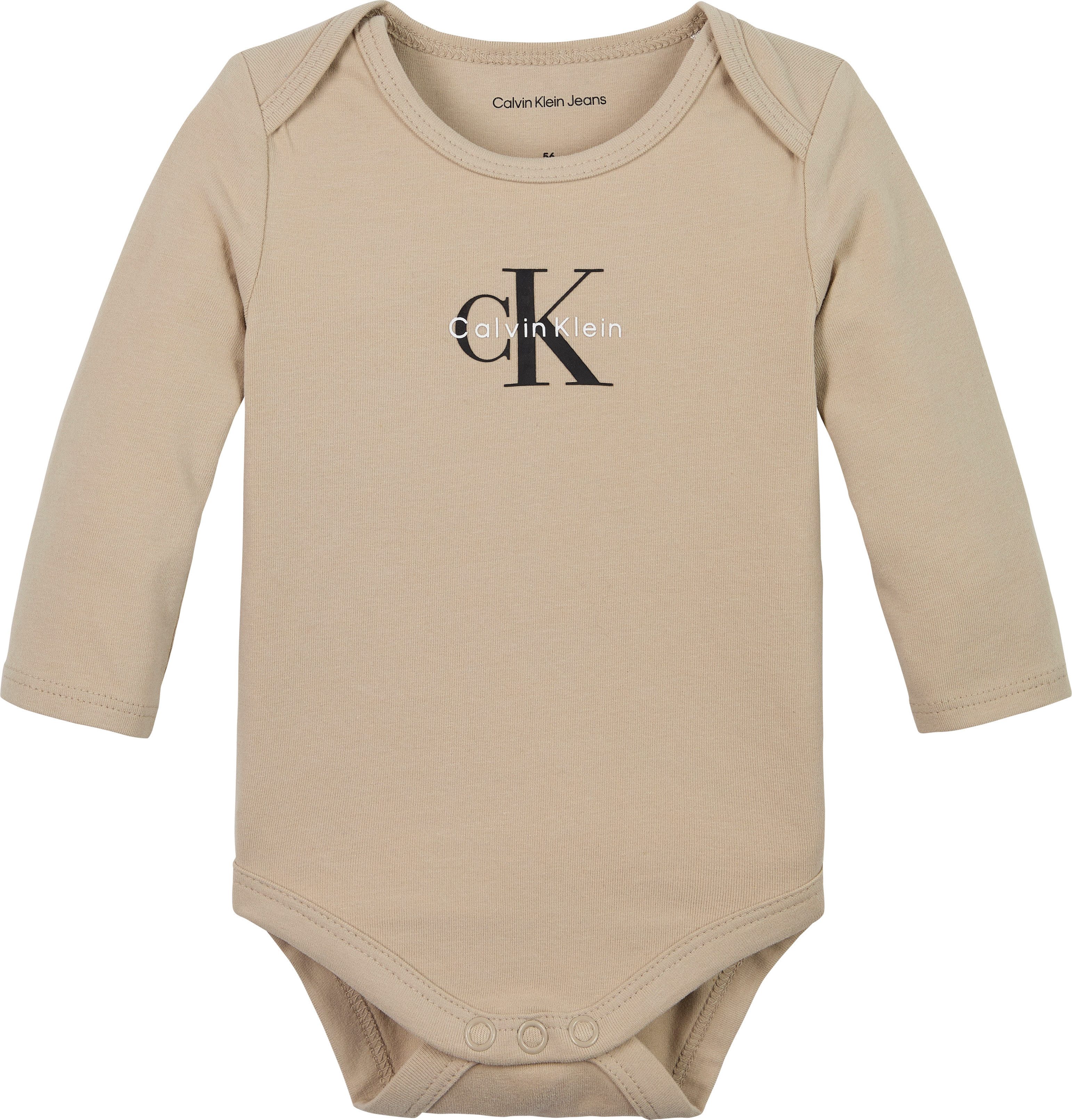 Calvin Klein Jeans Langarmbody für Babys bis 2 Jahre