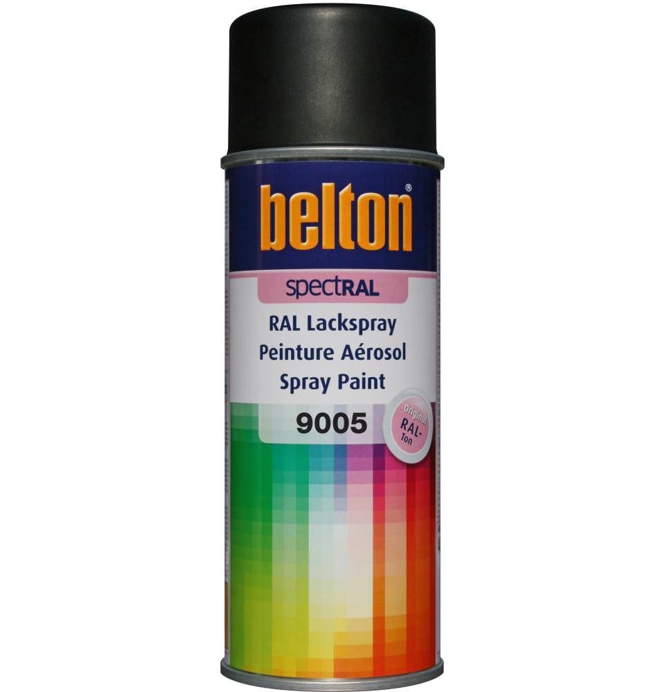 belton Sprühlack Belton Spectral Lackspray 400 ml tiefschwarz matt
