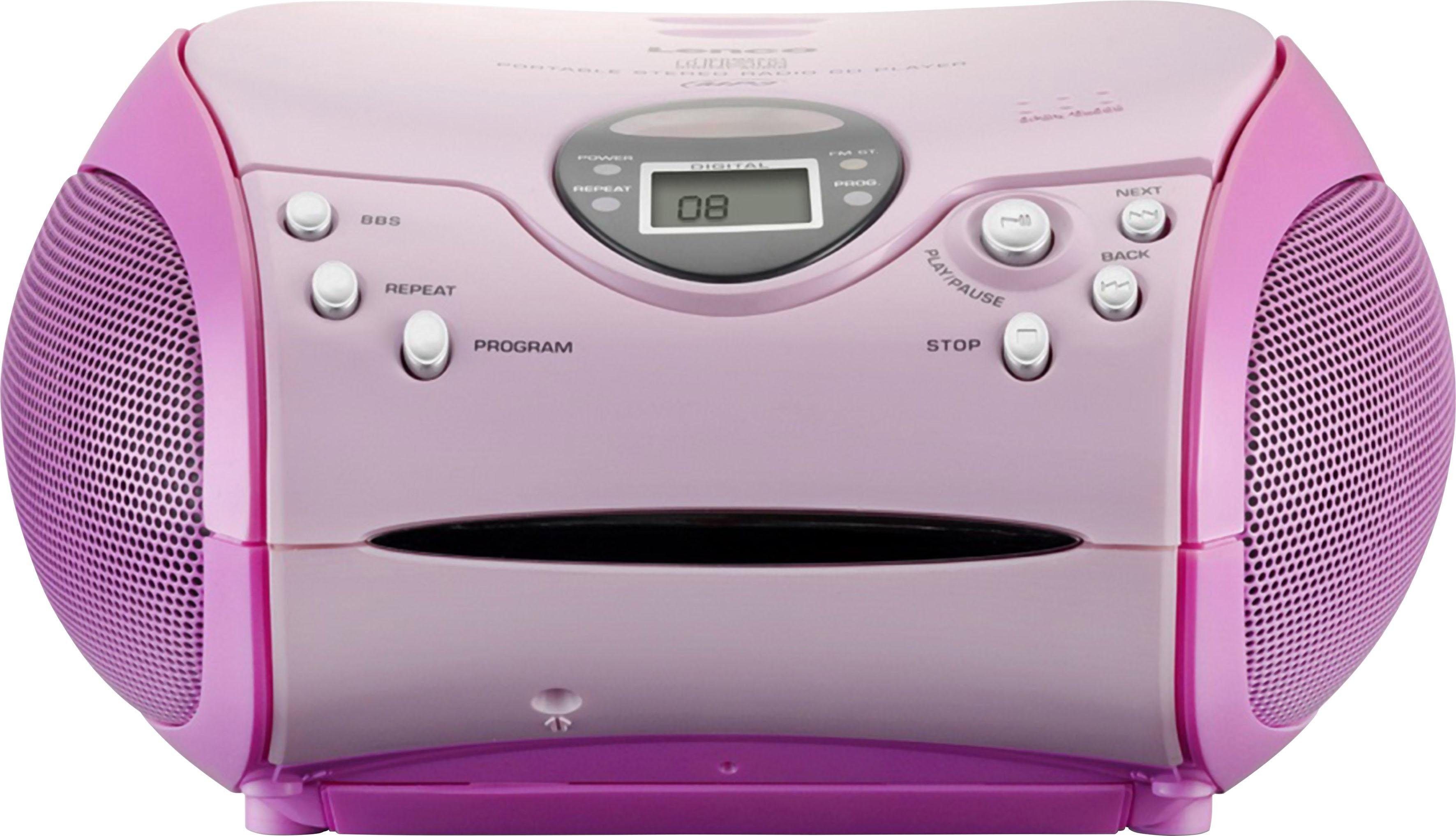 Lenco SCD-24 mit CD stereo UKW-Radio