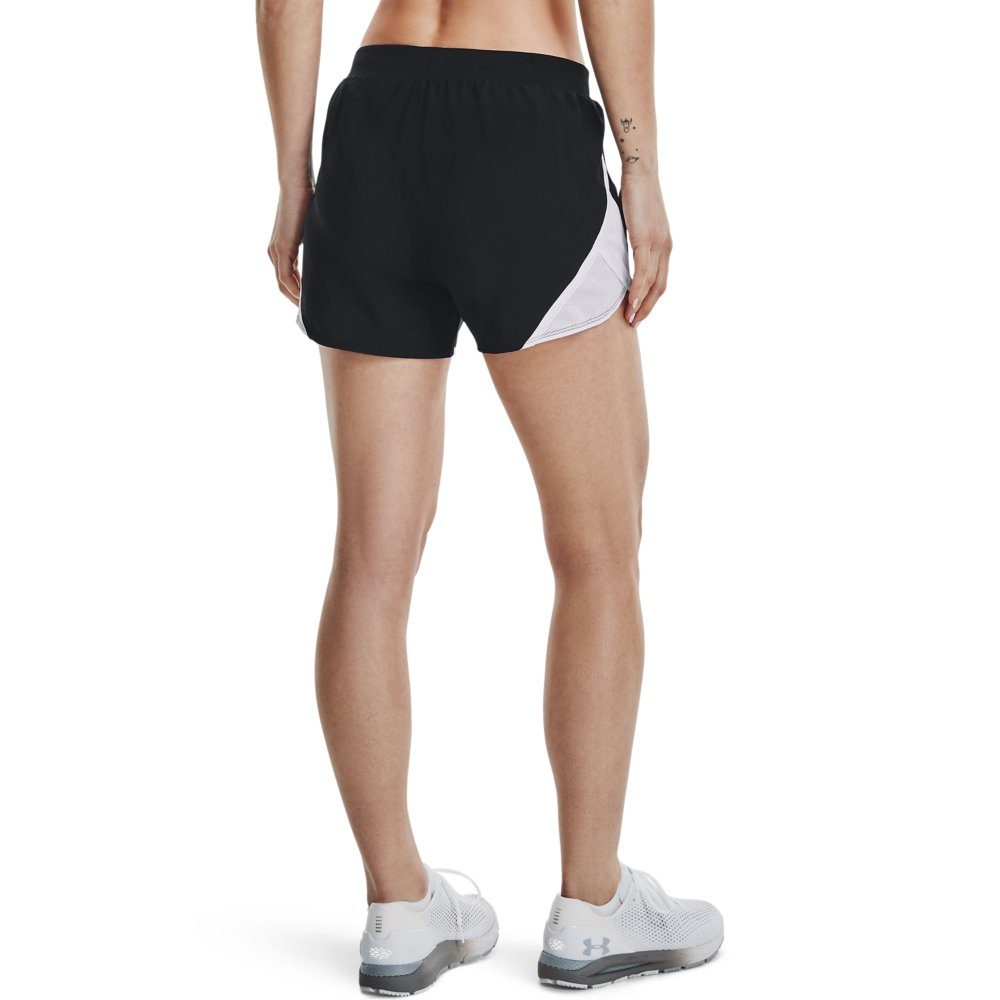 2.0 BY UA Under FLY Armour® SHORT Laufshorts Black-White