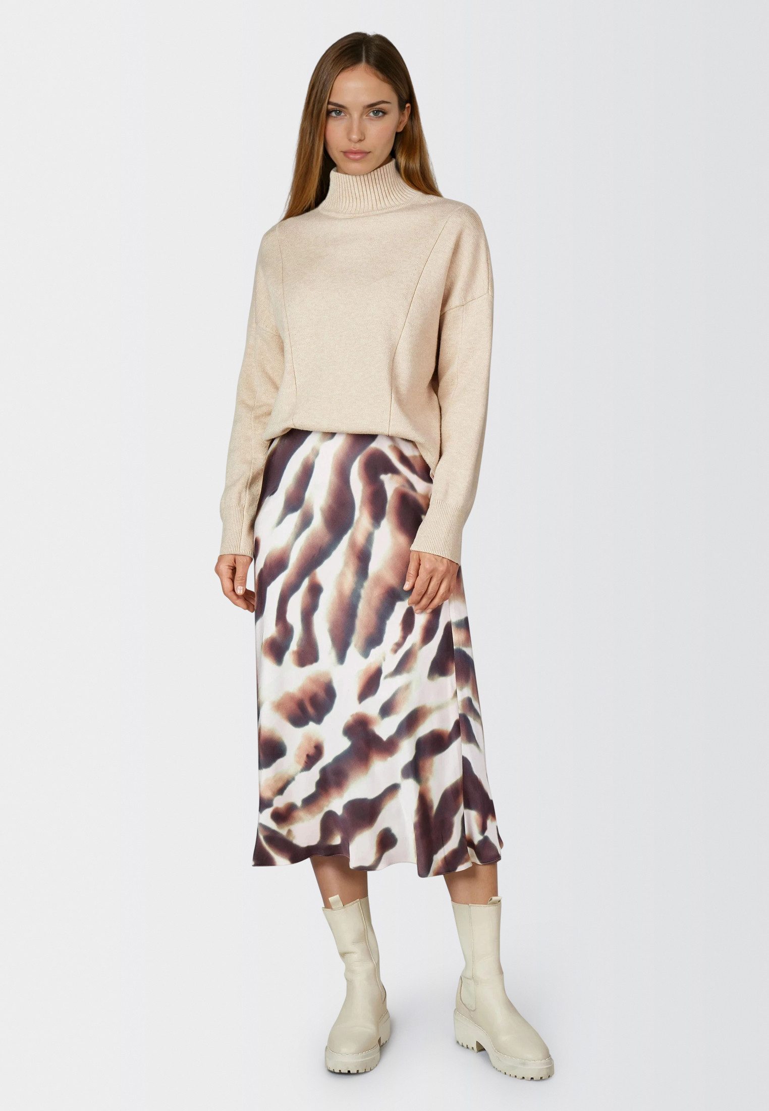 MARC AUREL Stehkragenpullover