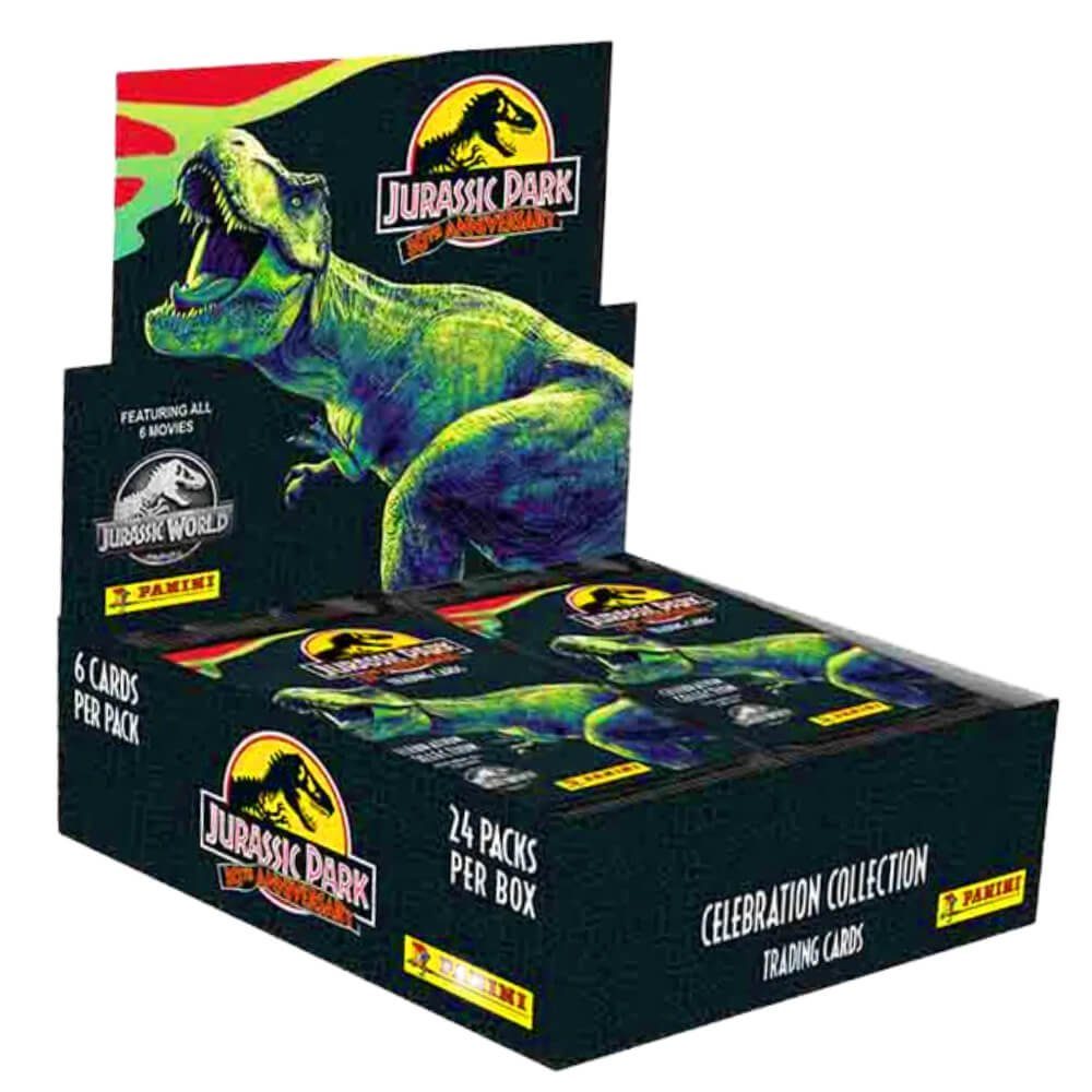 Panini Sammelkarte Panini Jurassic Park Karten - 30TH Anniversary Trading Cards (2023) -, Jurassic Park Karten (2023) - 1 Display