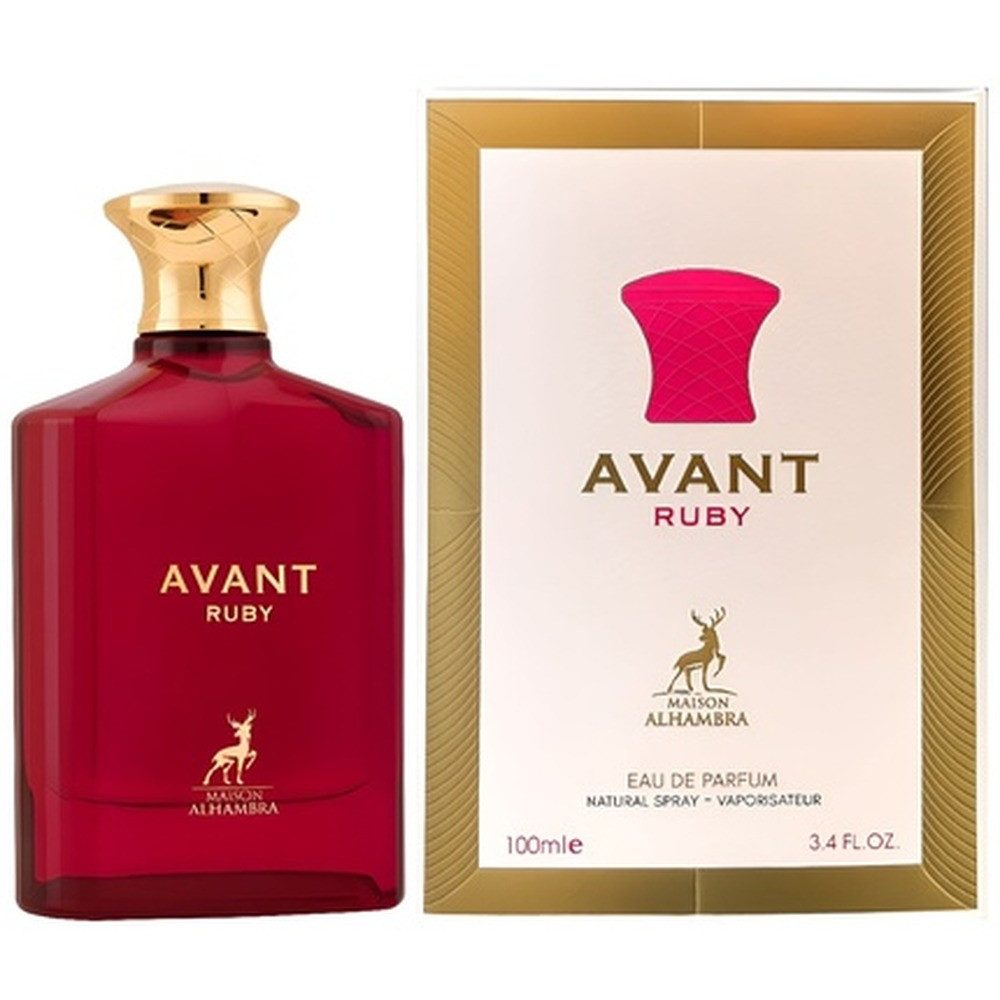 Lattafa Eau de Parfum Maison Alhambra Avant Ruby Eau De Parfum 100ml Women Fragrance
