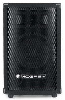 McGrey PA Komplettset DJ Anlage Party-Lautsprecher (Bluetooth, 300 W, Partyboxen 20cm (8 zoll) - inkl. Endstufe)