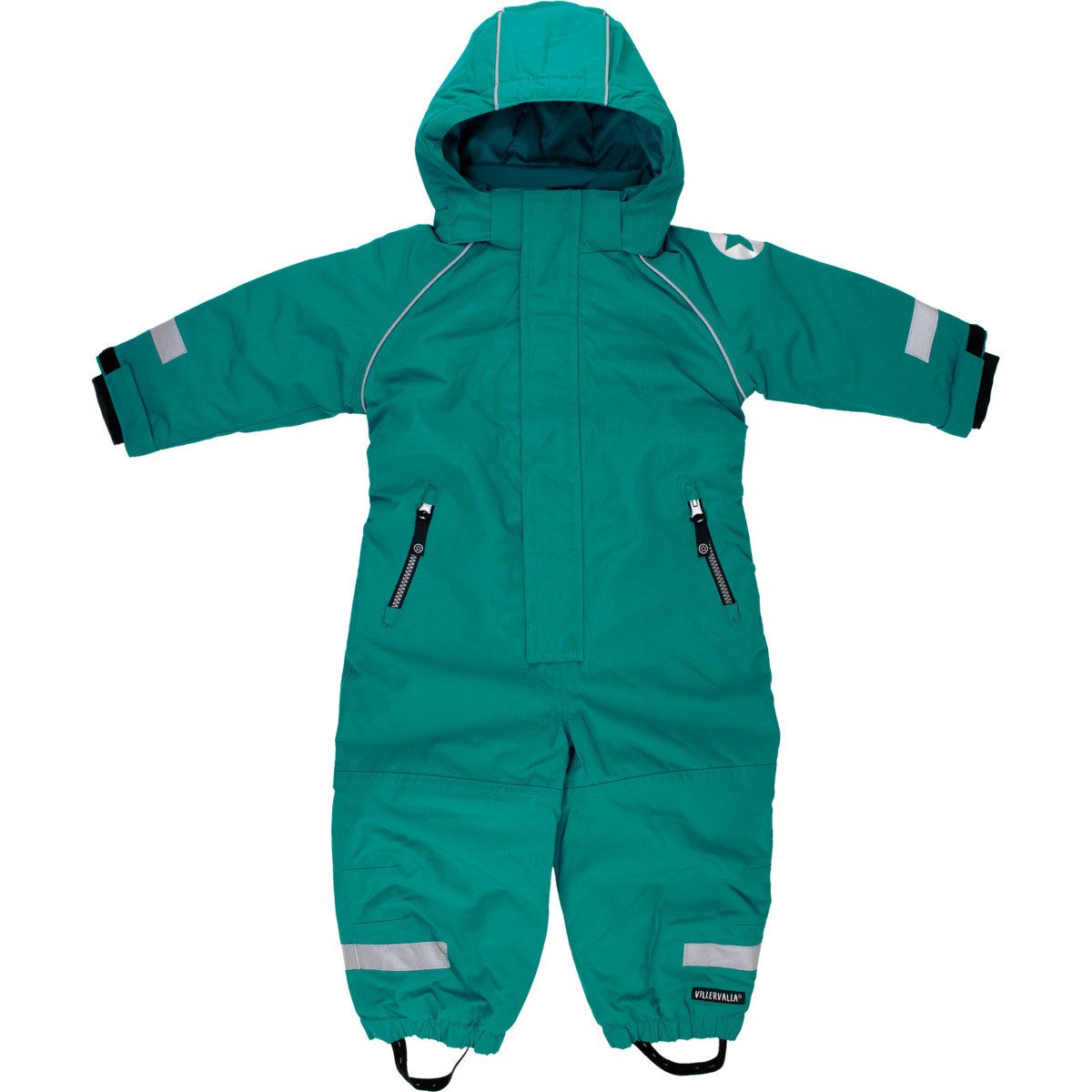 Villervalla Strampler Sterne Unisex Kinder Skianzug, Winteranzug, Winteroverall, Winteranzug, Skioverall