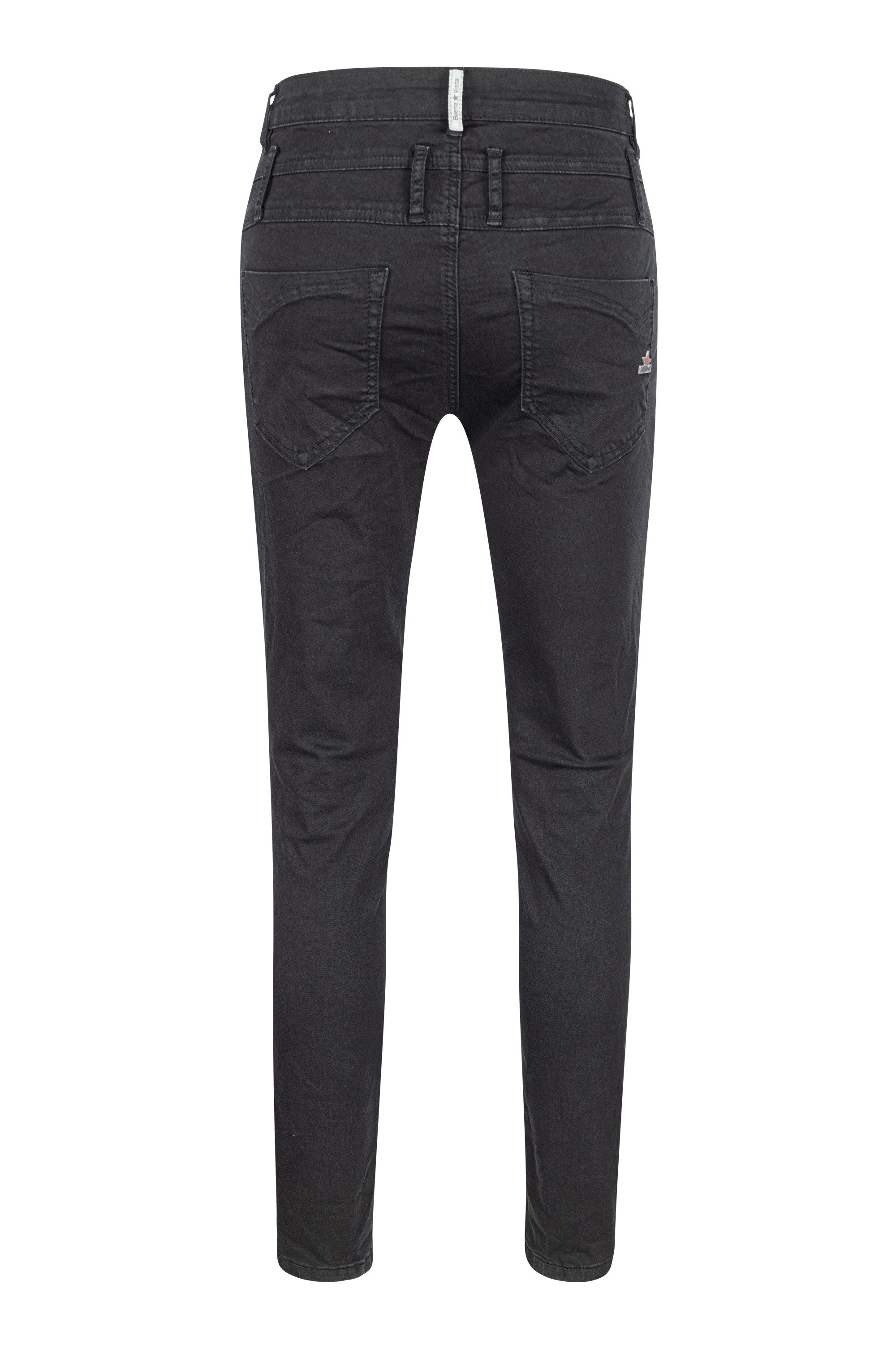 Buena Vista Stretch-Jeans BUENA VISTA FLORIDA CROPPED black 2508 B5912 601.014 - Cozy Denim
