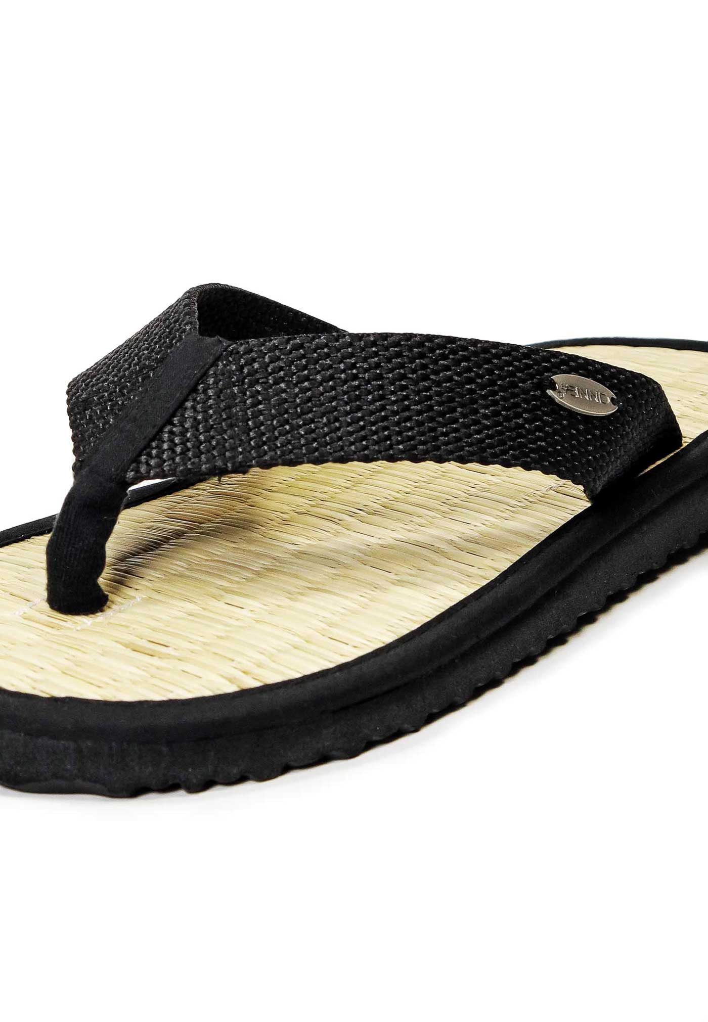 CINNEA NATAL Sandalette Binsen-Fußbett und Wellness-Zimtfüllung, gegen Hornhaut und Fußschweiß
