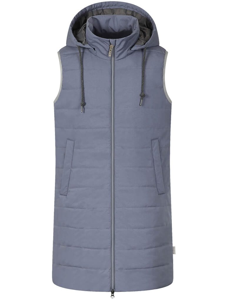 Blue Wave Longweste Damen Steppweste Mette günstig online kaufen
