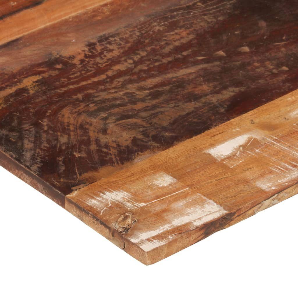 cm furnicato mm Quadratisch Massiv Altholz 15-16 St) Tischplatte (1 80x80