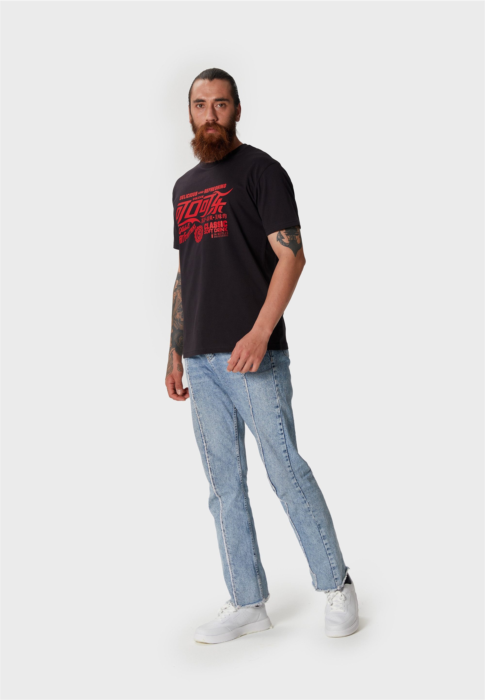 Oldskull T-Shirt (1-tlg) mit coolem Print günstig online kaufen
