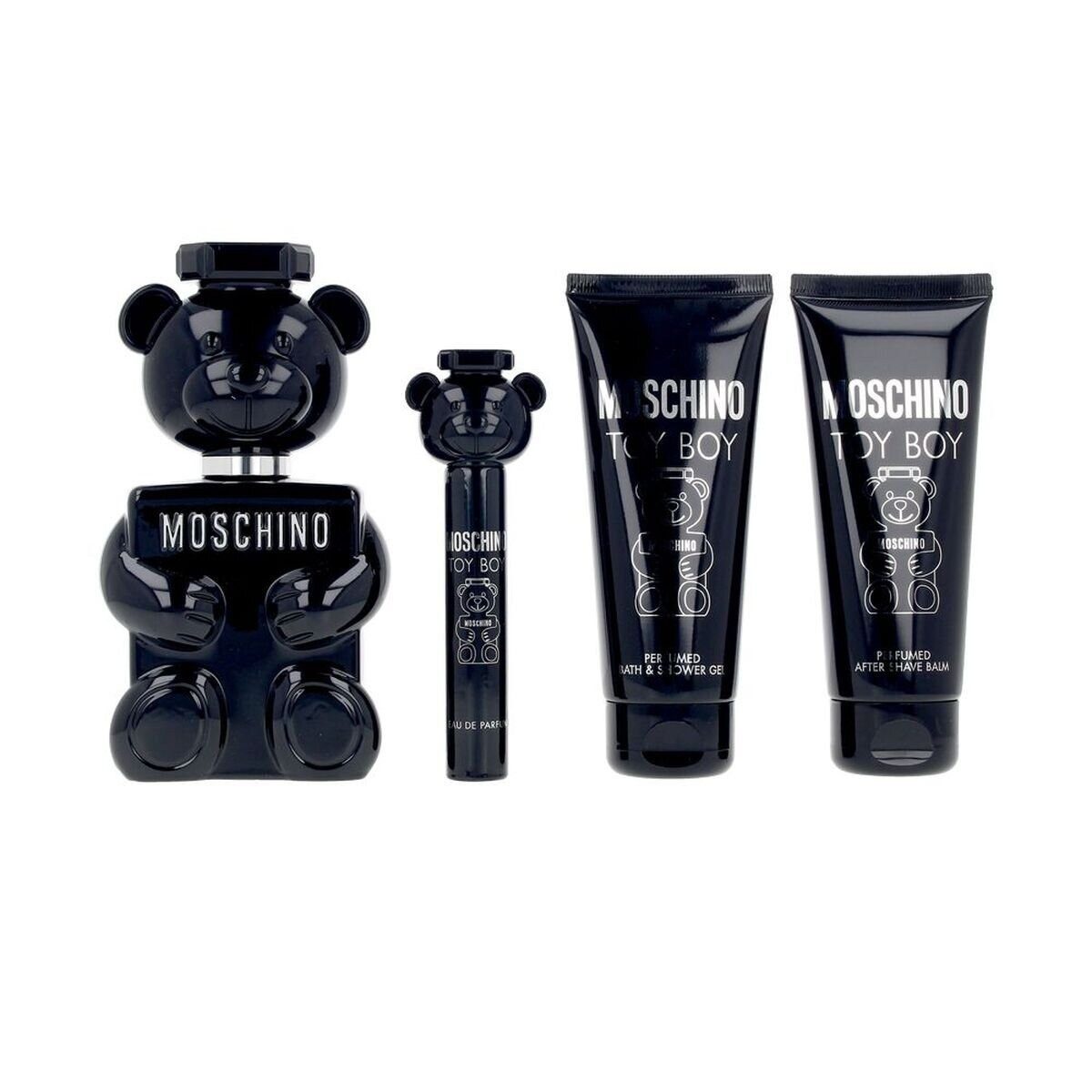 Moschino Duft-Set Moschino Toy Boy Eau De Parfum Spray 100ml Set 4 Artikel