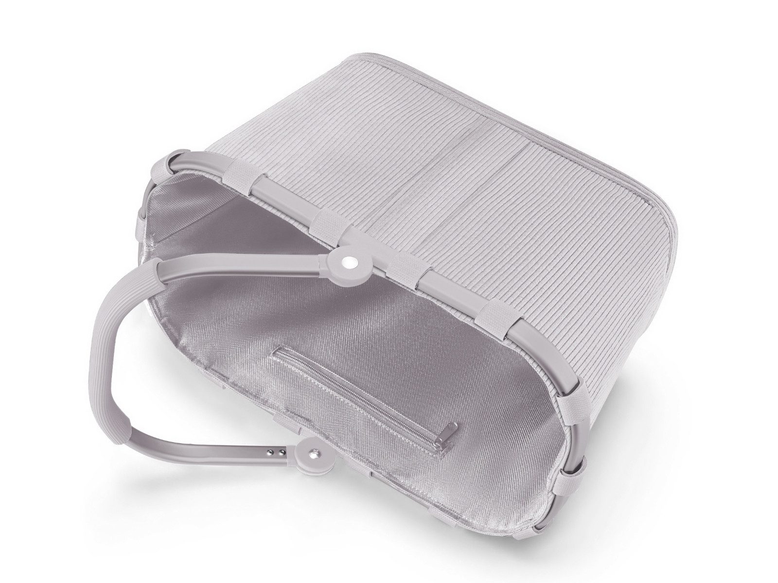 REISENTHEL® Einkaufskorb carrybag XS cord grey – Bild 4 von 5