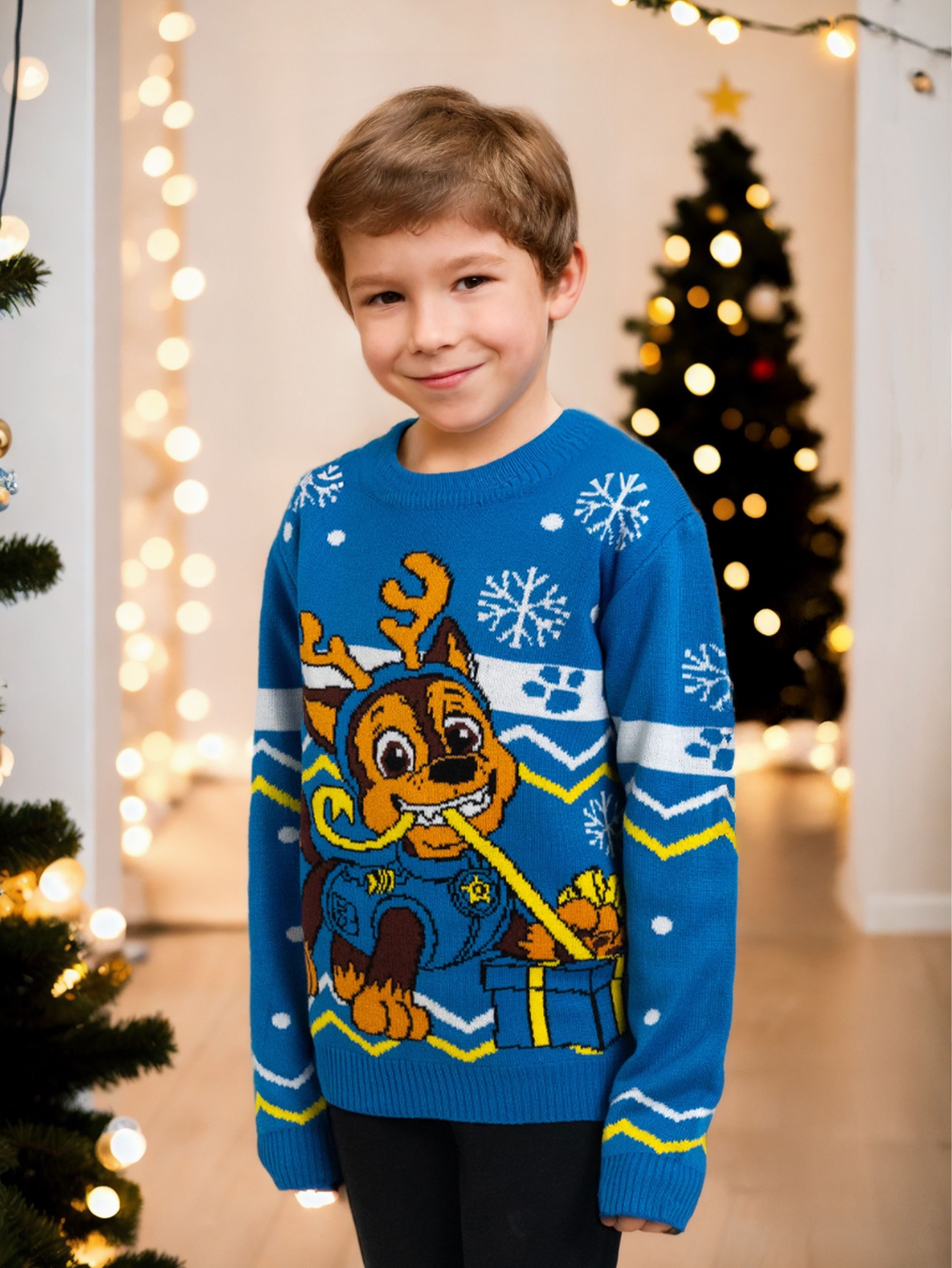 United Labels® Weihnachtspullover Paw Patrol - Chase - Ugly Sweater